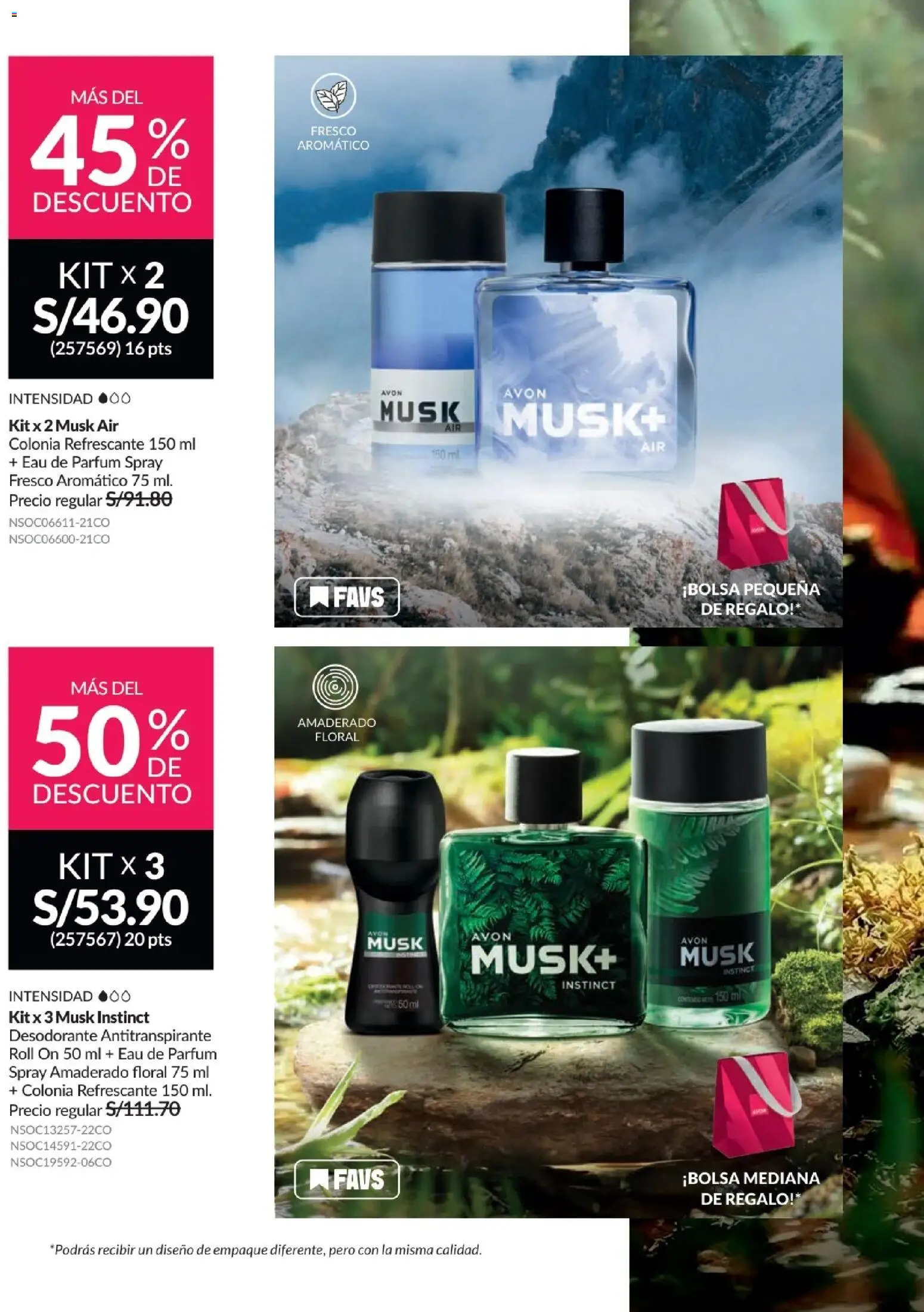 Catálogo Avon válido desde 24.05.2026 | Página: 12 | Productos: Desodorante, Antitranspirante, Empaque