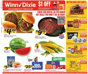 Preview of Winn Dixie weekly ads valid from 20.05.2026