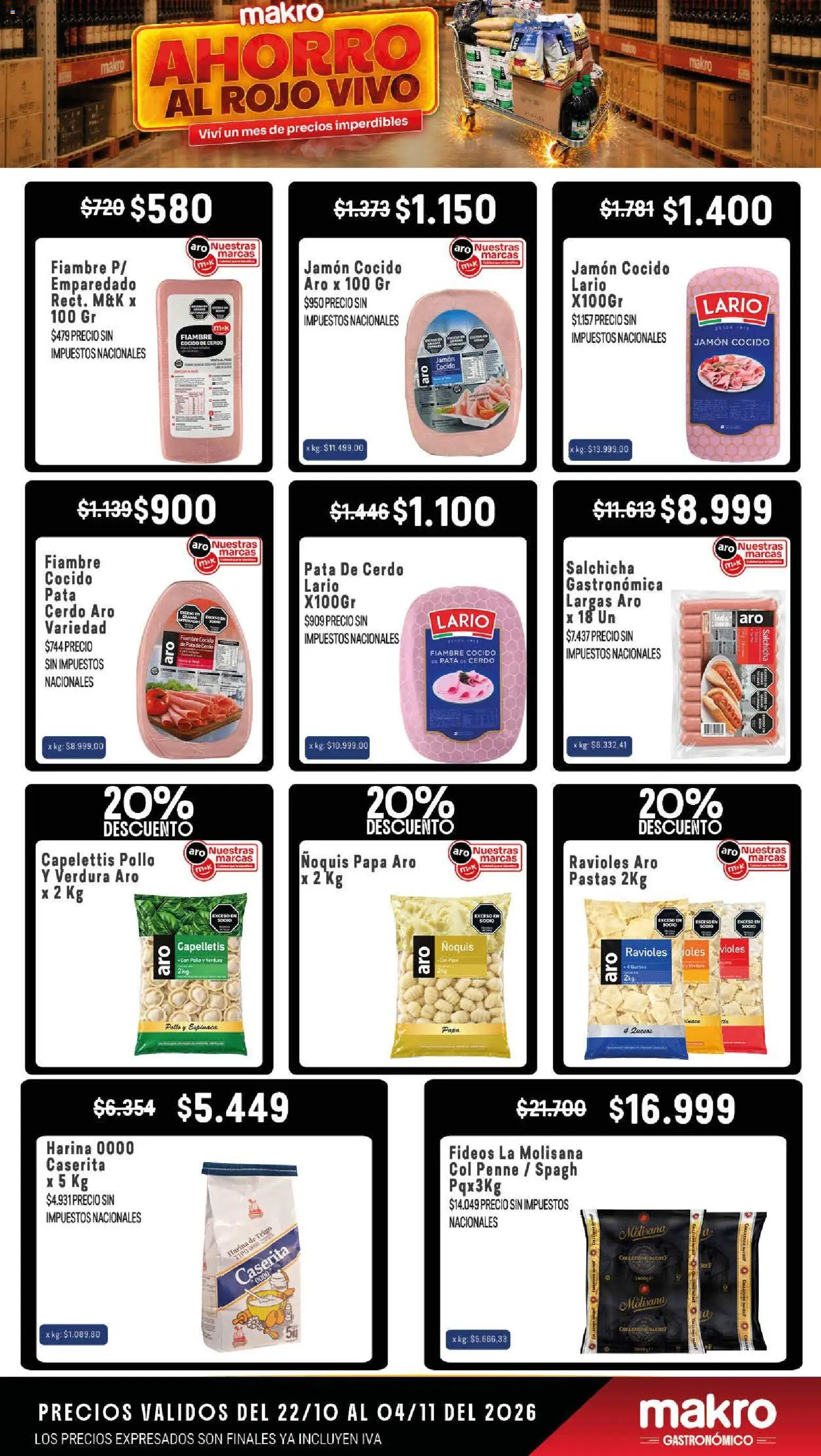 Makro - Ofertas Gastronómicas │ válido desde el 22/10/2026 | Página: 3