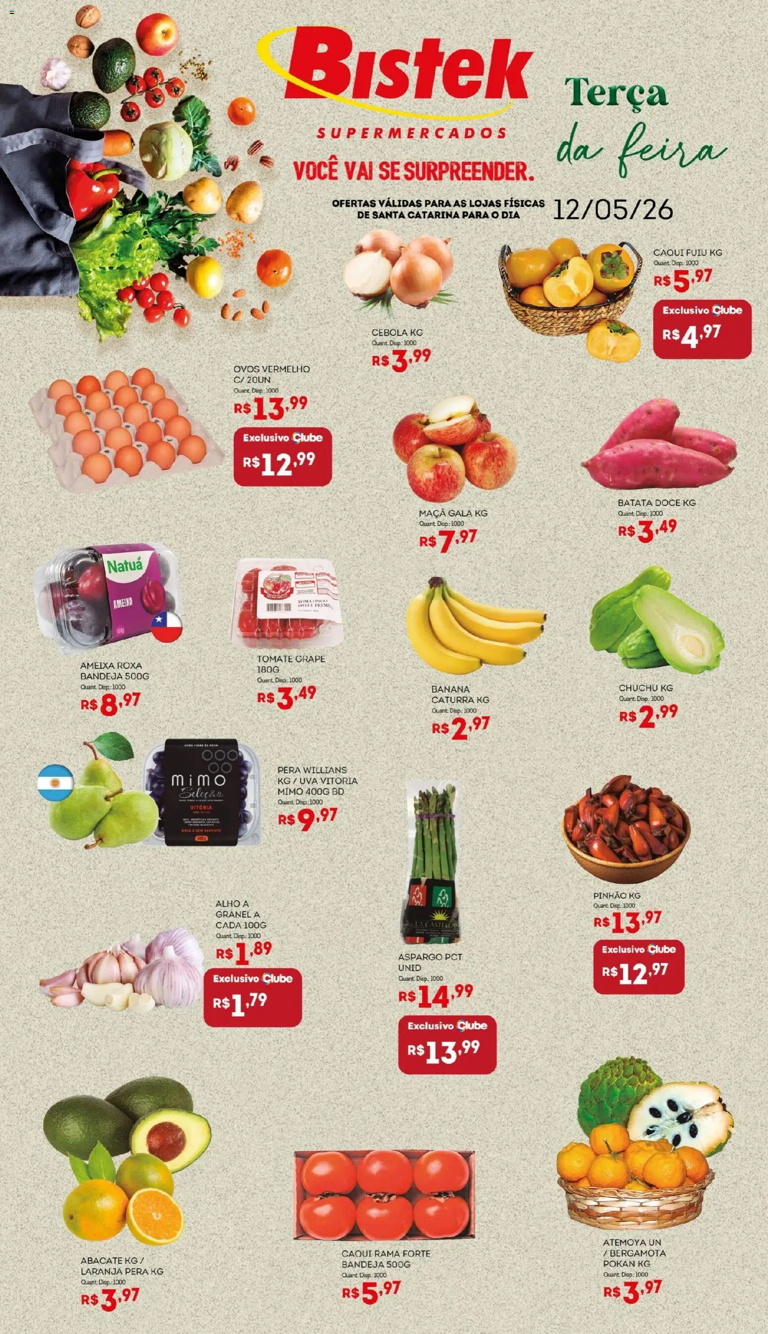 Bistek Supermercados Folheto - válido de 12.05.2026 | Página: 1
