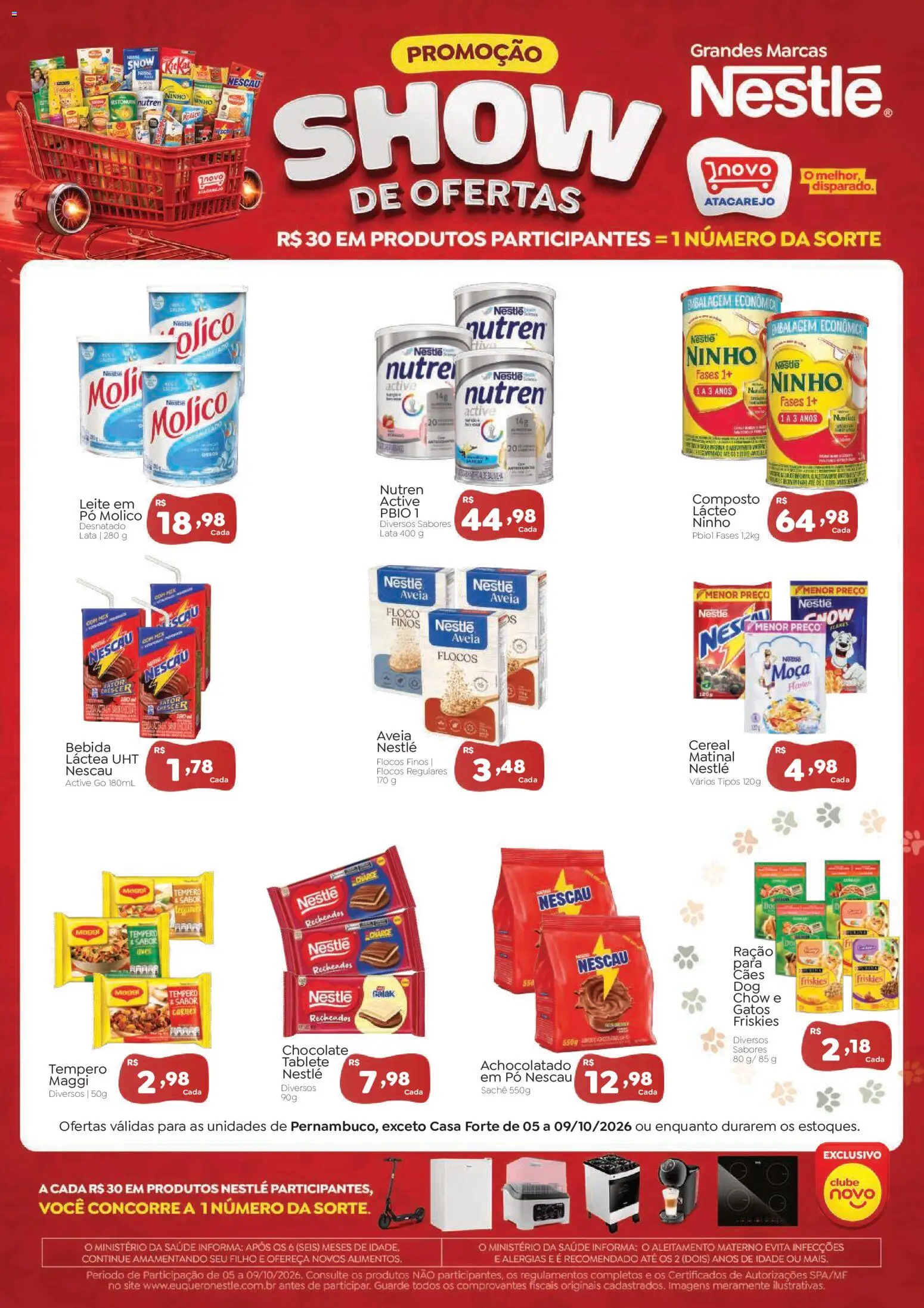 Novo Atacarejo Segunda-feira 5 Outubro Ofertas Top