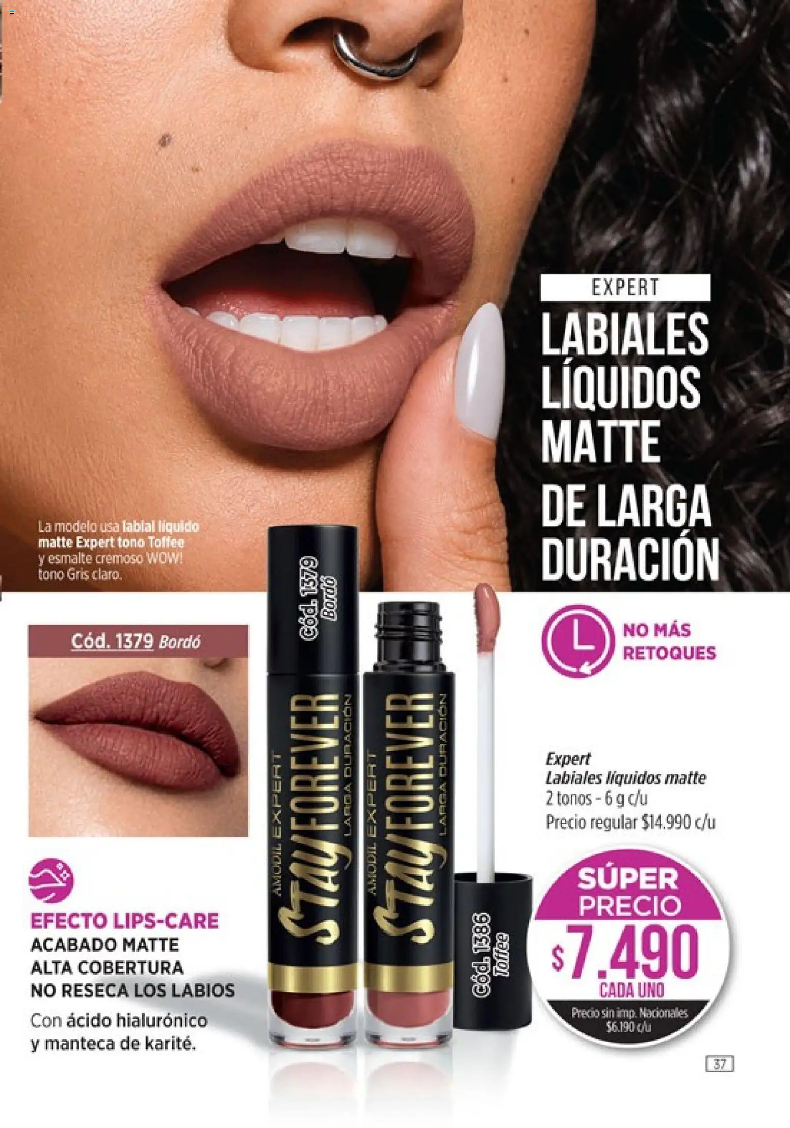 Catálogo Amodil Campaña 12 │ válido desde el 30/06/2026 | Página: 37 | Productos: Manteca