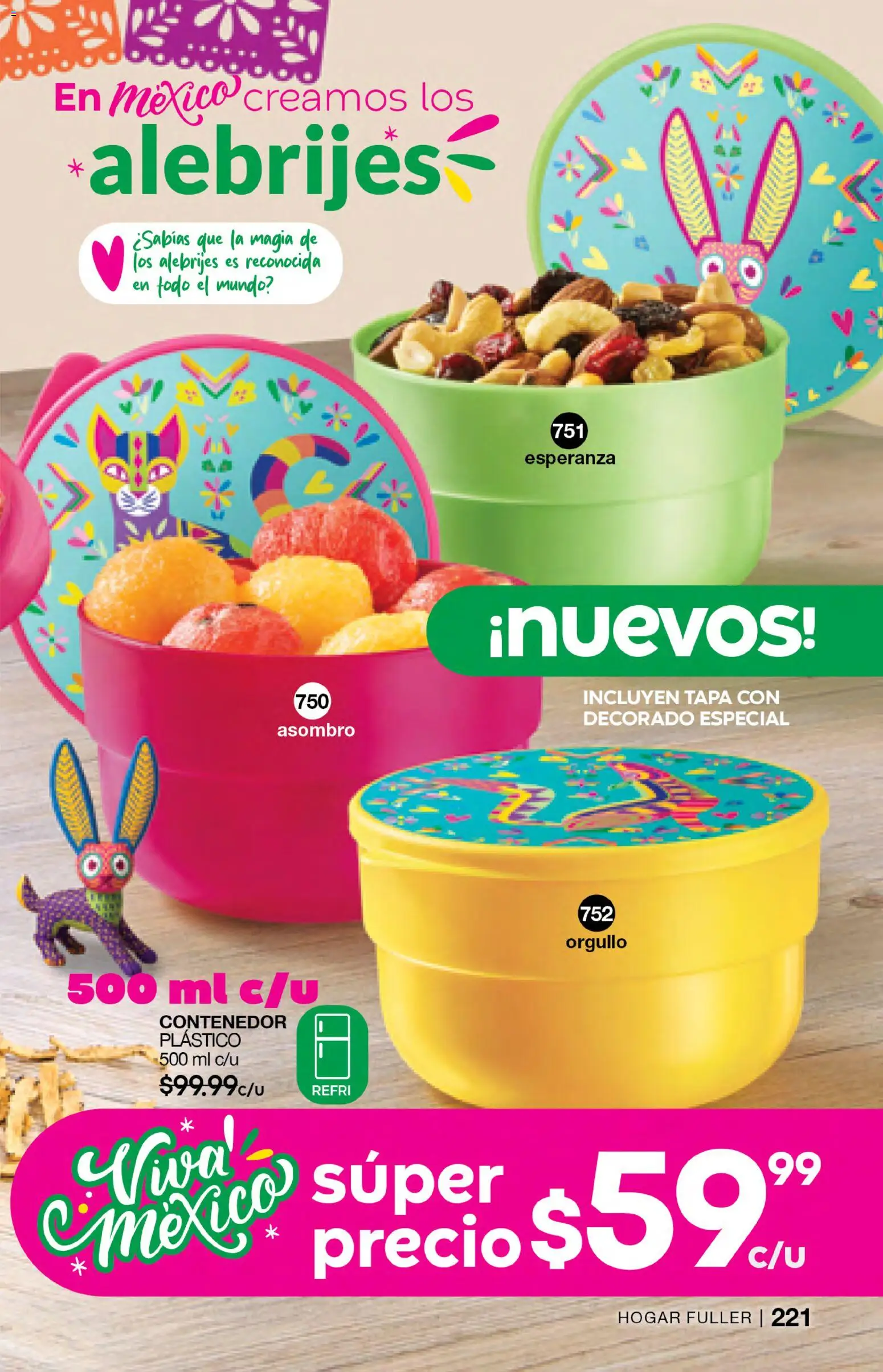 Nuevas ofertas de Fuller válidas en toda la República Mexicana desde el 05/08/2026. ¡Encuentra las mejores ofertas en Fuller campaña 9 2026! | Página: 221 | Productos: Contenedor