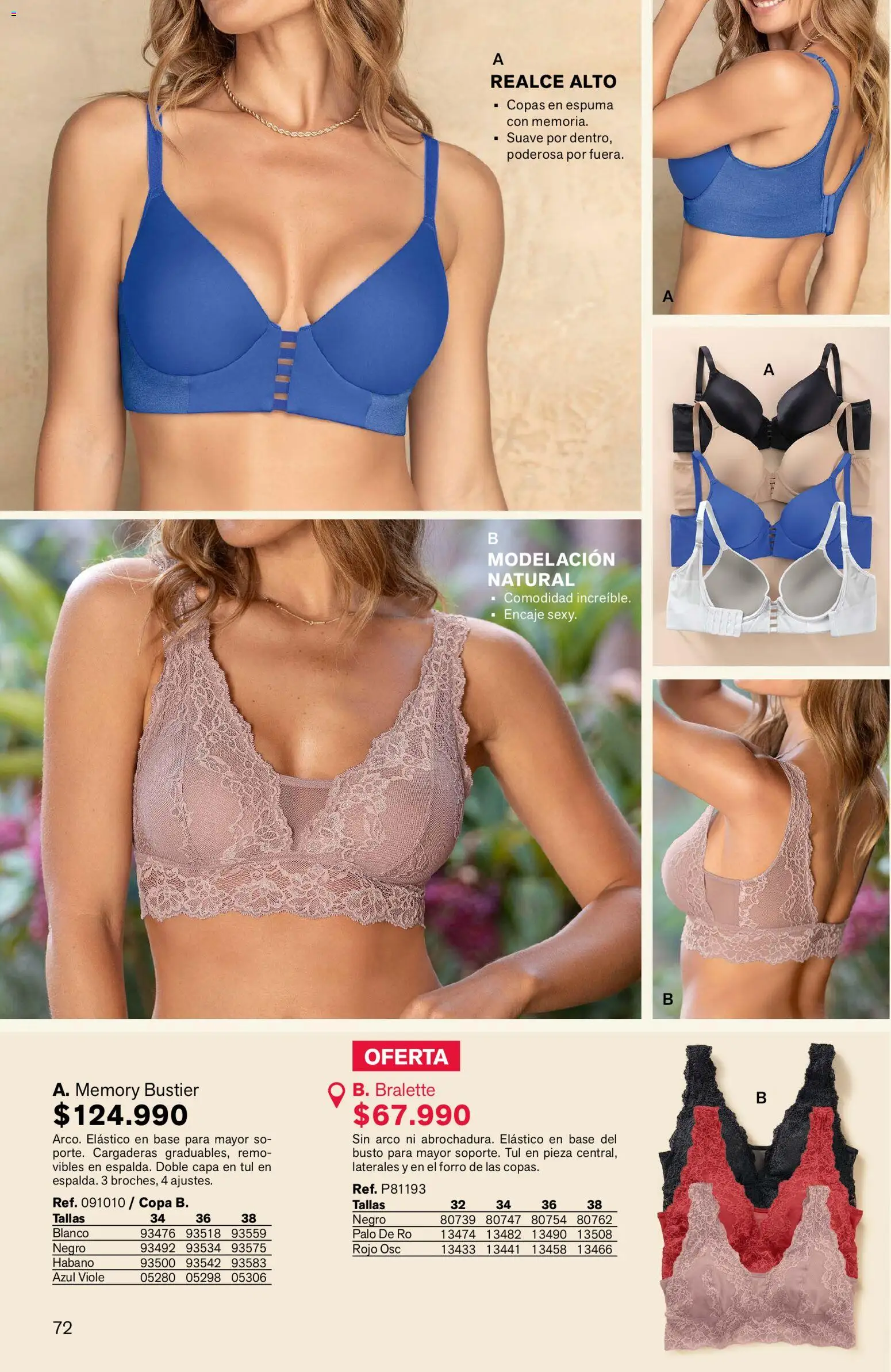 Leonisa revista - valida desde el 04.06.2026 | Página: 72 | Productos: Espuma