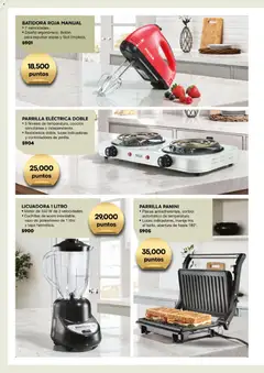 Vista previa de Fuller catálogo Puntos, nuevo folleto de la tienda, válido en México a partir del 15/06/2026 | Página: 18 | Productos: Parrilla eléctrica, Licuadora, Parrilla, Batidora