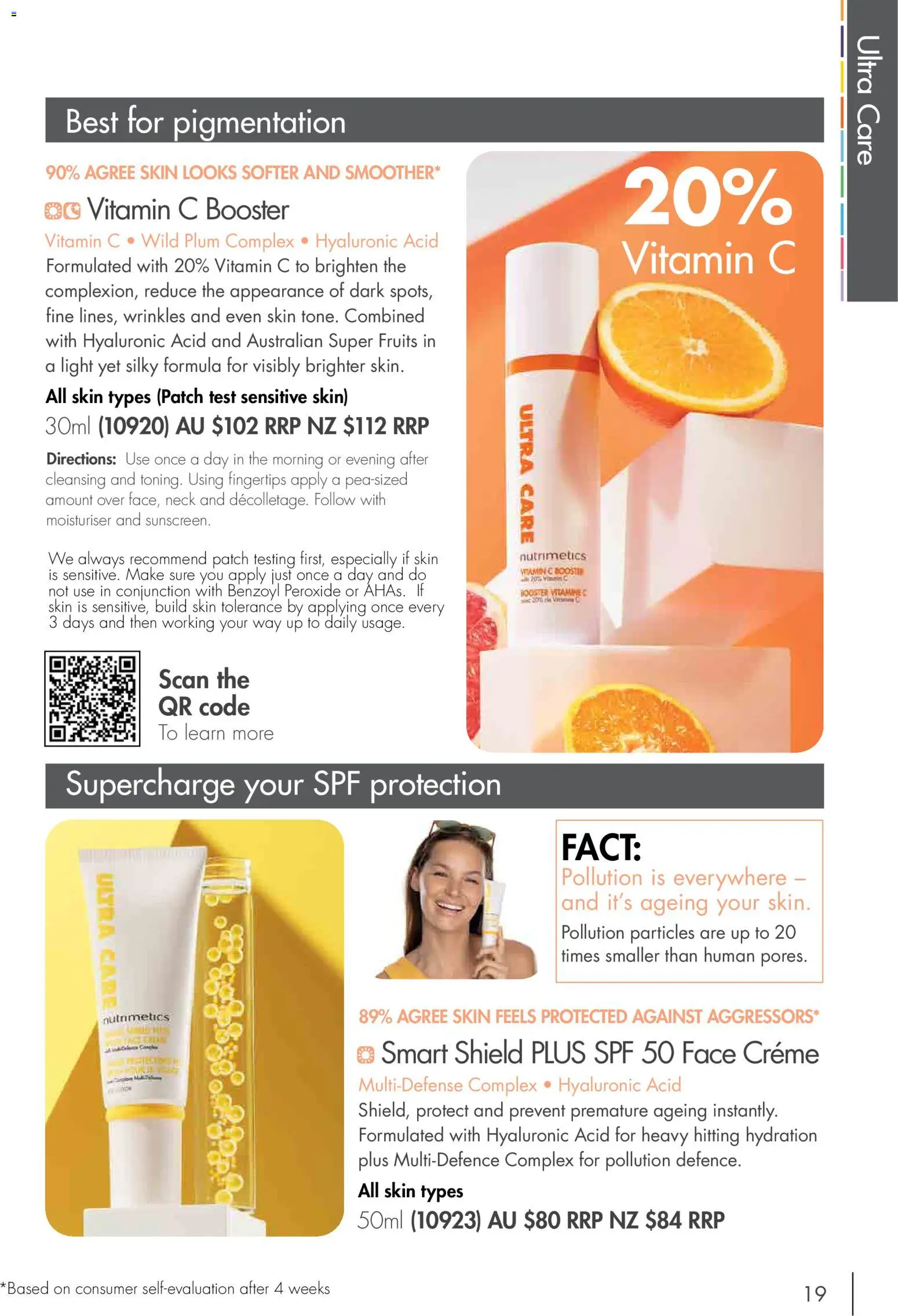 Nutrimetics catalogue - valid from 01/01/2026 | Page: 19 | Products: Light, Fruits, Sensitive skin, Vitamin