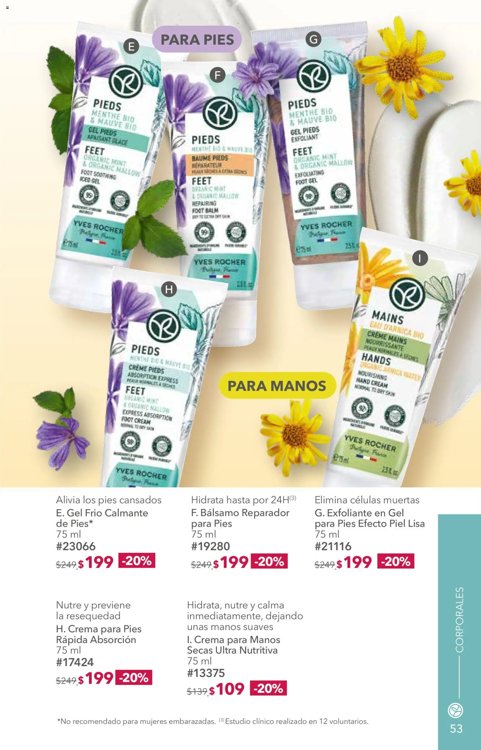 Nuevas ofertas de Yves Rocher válidas en toda la República Mexicana desde el 25/08/2026. ¡Encuentra las mejores ofertas en Yves Rocher campaña 12 2026! | Página: 53 | Productos: Crema, Bálsamo, Malla