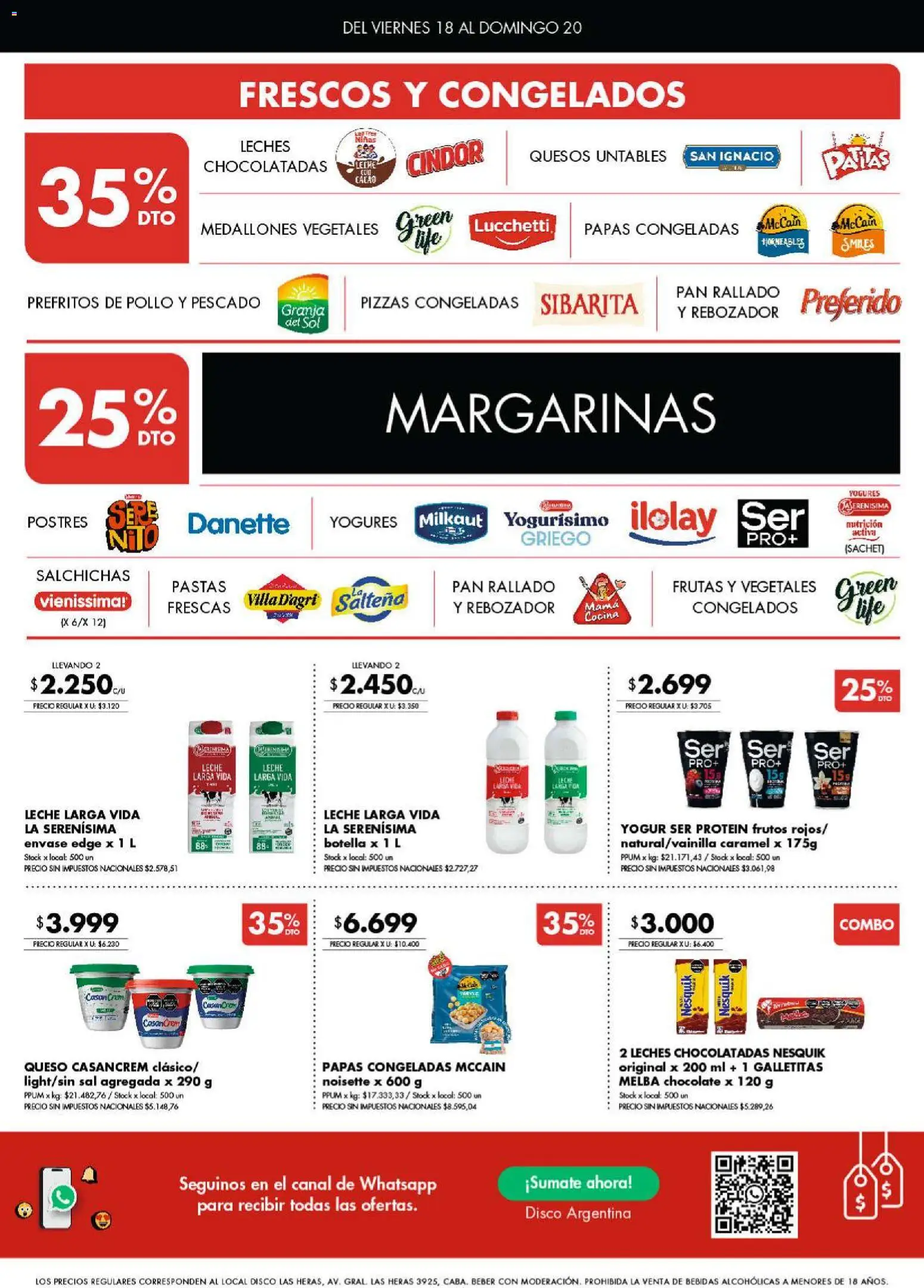 Disco - Ofertas | Córdoba │ válido desde el 18/09/2026 | Página: 4 | Productos: Cocina, Galletitas, Bebidas, Queso