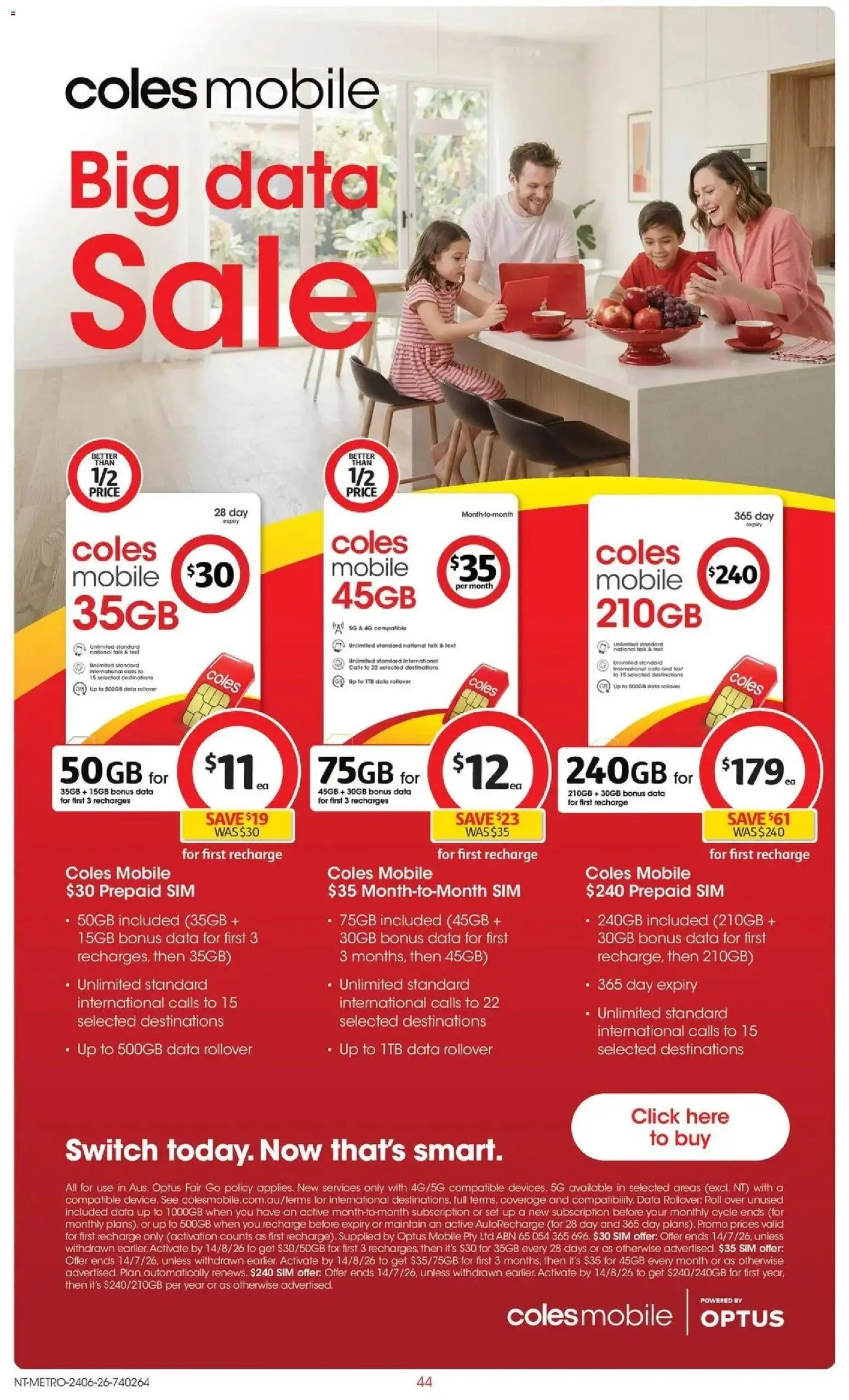Coles catalogue - valid from 24/06/2026 | Page: 44