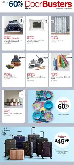 Preview of JCPenney weekly ads valid from 20.05.2026 | Page: 3 | Products: Fryer, Pillow, Plum