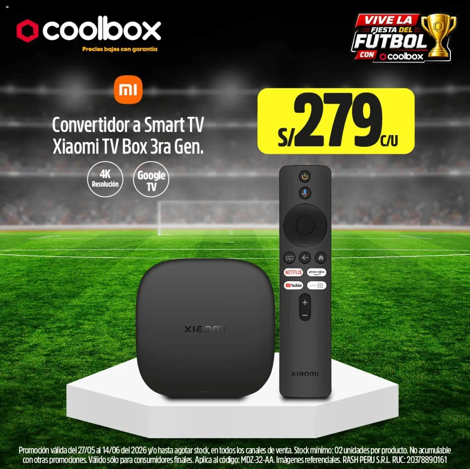 Catálogo Coolbox válido desde 27.05.2026 | Página: 7 | Productos: Video