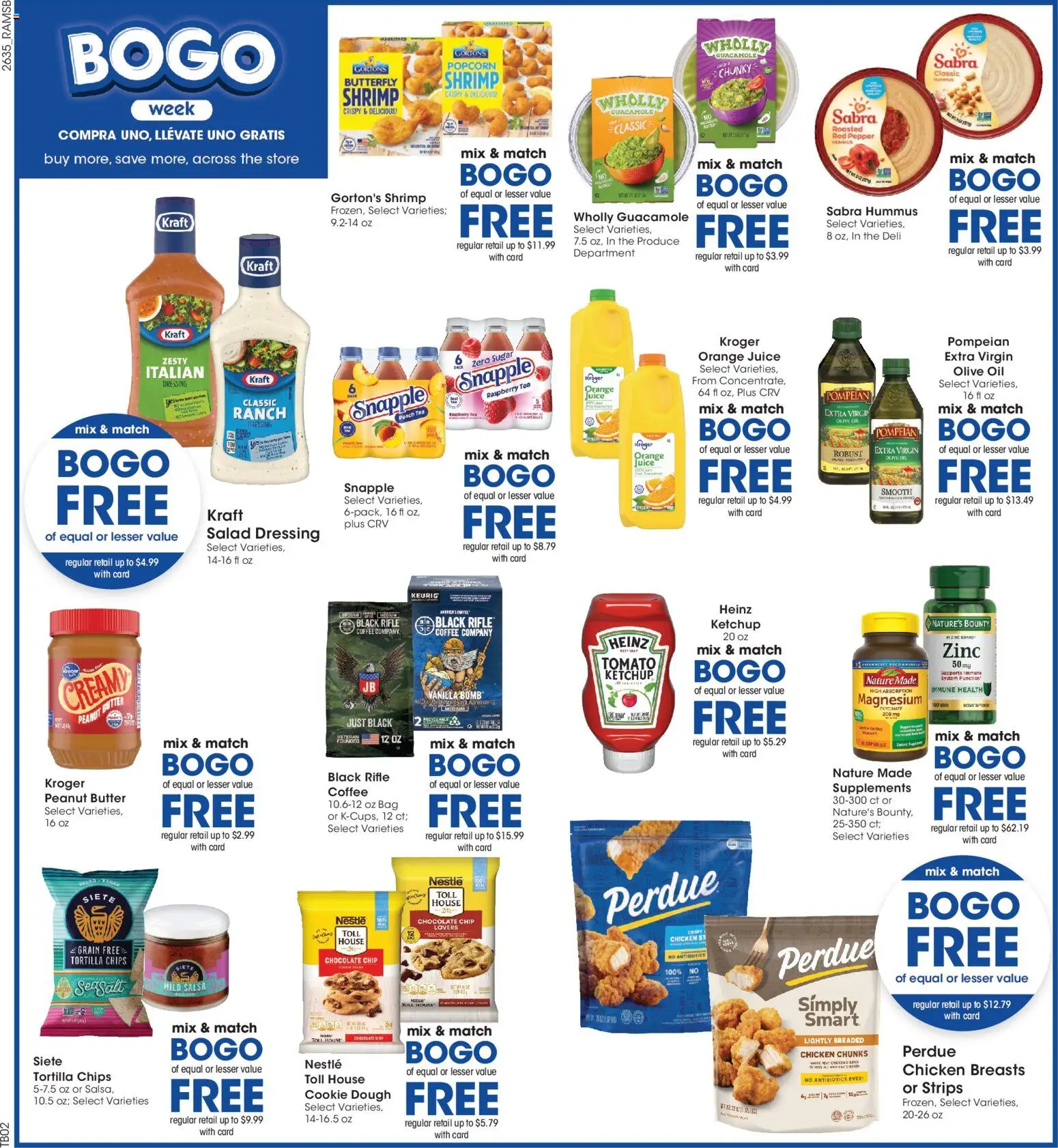 Ralphs Weekly Ad - valid from 09/30/2026 | Page: 4 | Products: Coffee, Dressing, Peanut butter, Chocolate Chip