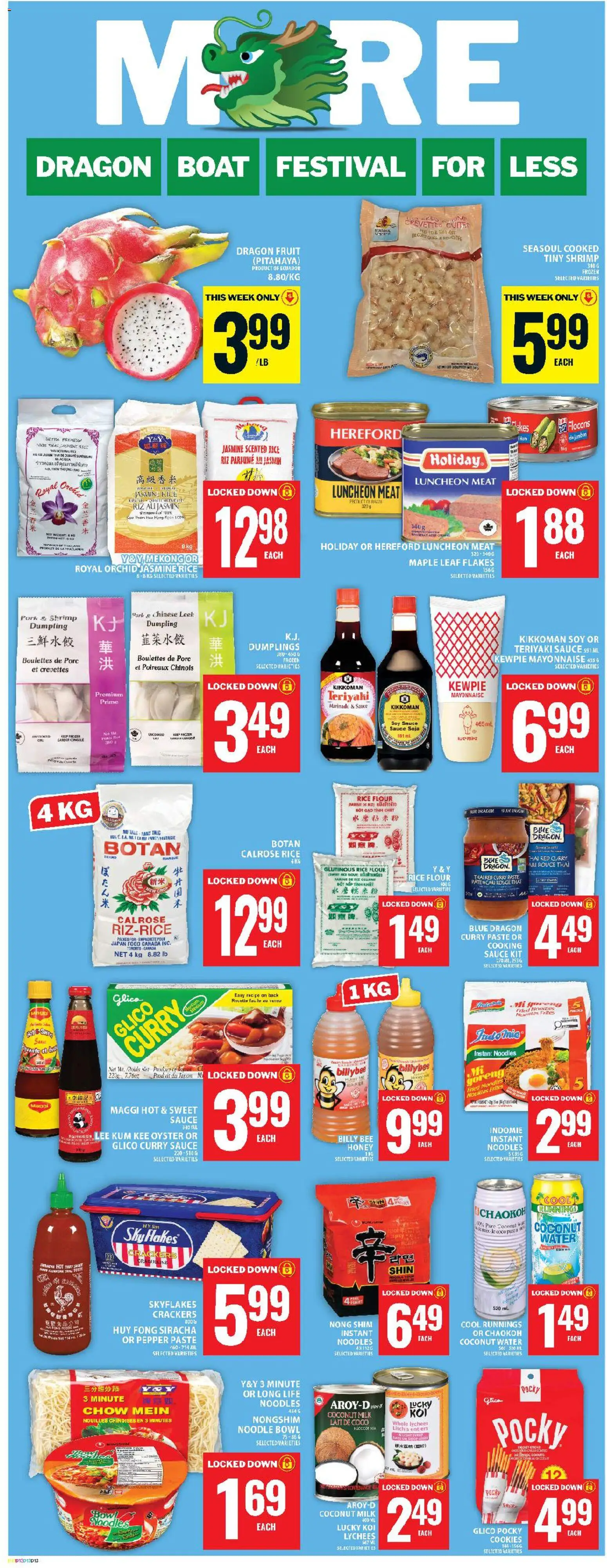 Food Basics flyer valid from 11.06.2026 | Page: 19 | Products: Noodles, Flakes, Shirt, Milk