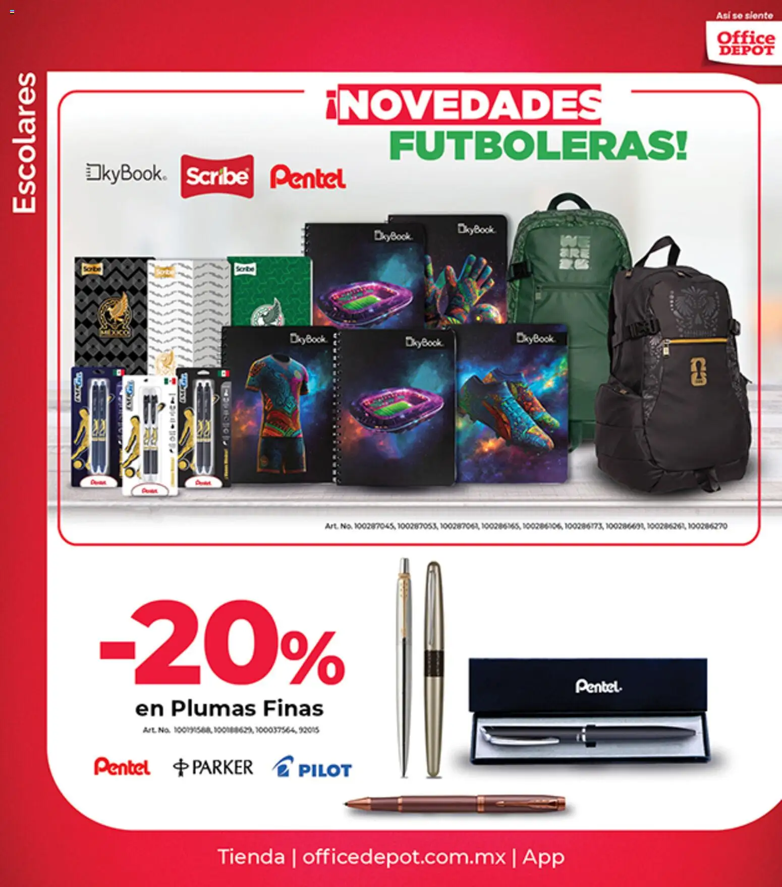 Nuevas ofertas de Office Depot válidas en toda la República Mexicana desde el 01.05.2026. ¡Encuentra las mejores ofertas en Office Depot catálogo! | Página: 8