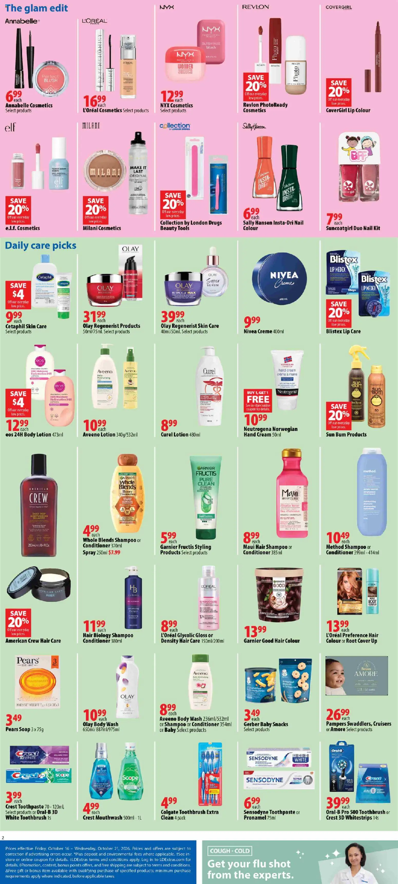 London Drugs flyer valid from Oct 16, 2026 | Page: 2