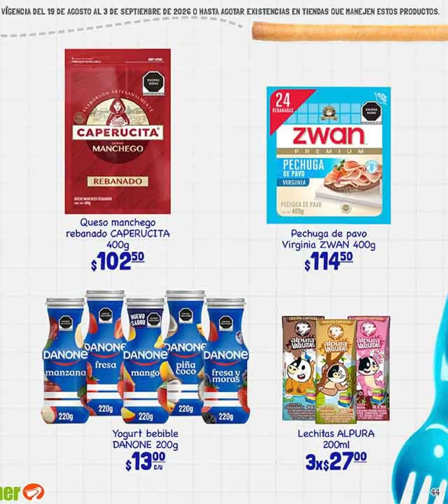 Nuevas ofertas de La Comer válidas en toda la República Mexicana desde el 19/08/2026. ¡Encuentra las mejores ofertas en La Comer folleto! | Página: 87 | Productos: Fresa, Coco, Manzana, Mango