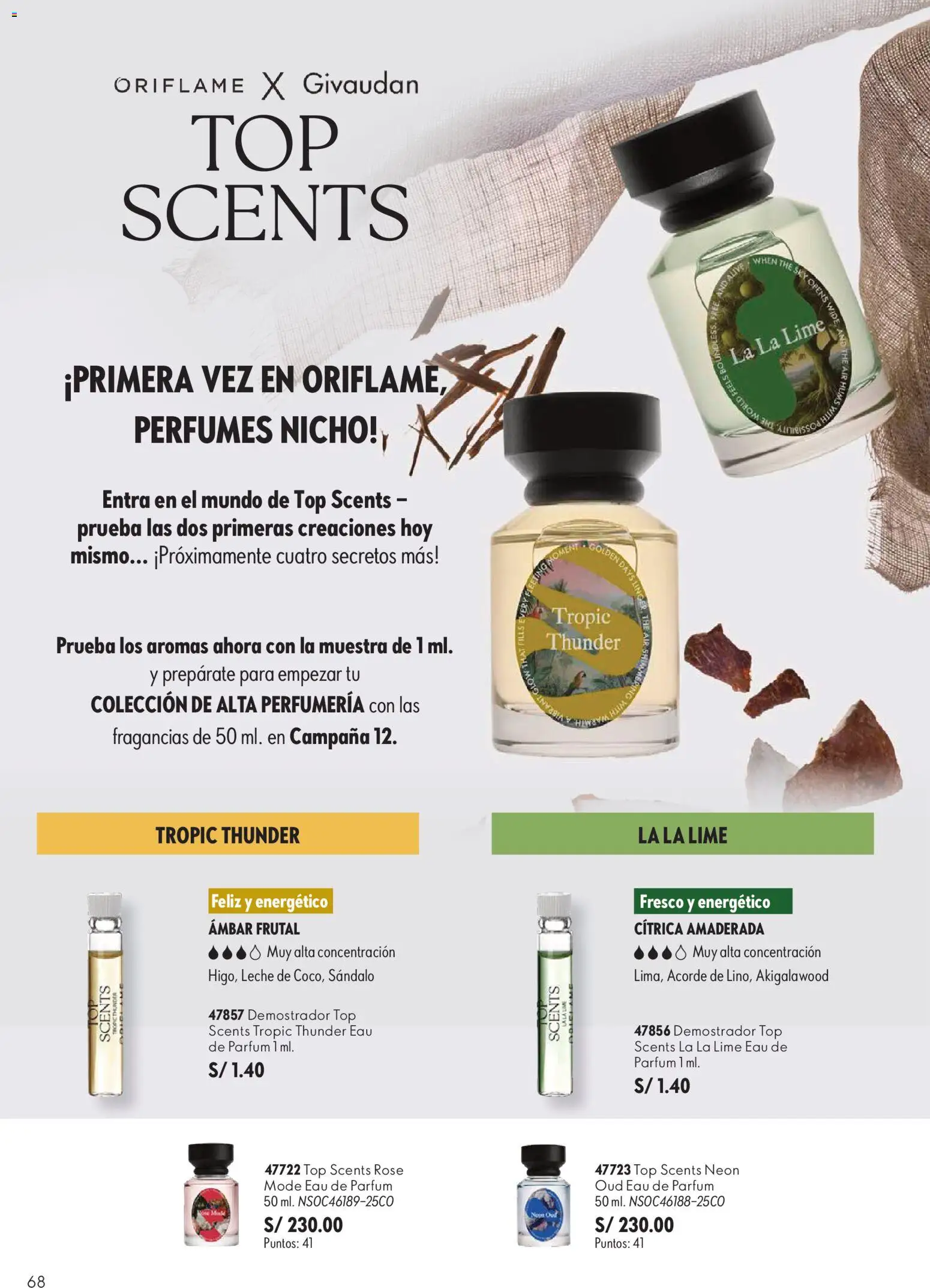 Catálogo Oriflame válido desde 01/08/2026 | Página: 68 | Productos: Leche