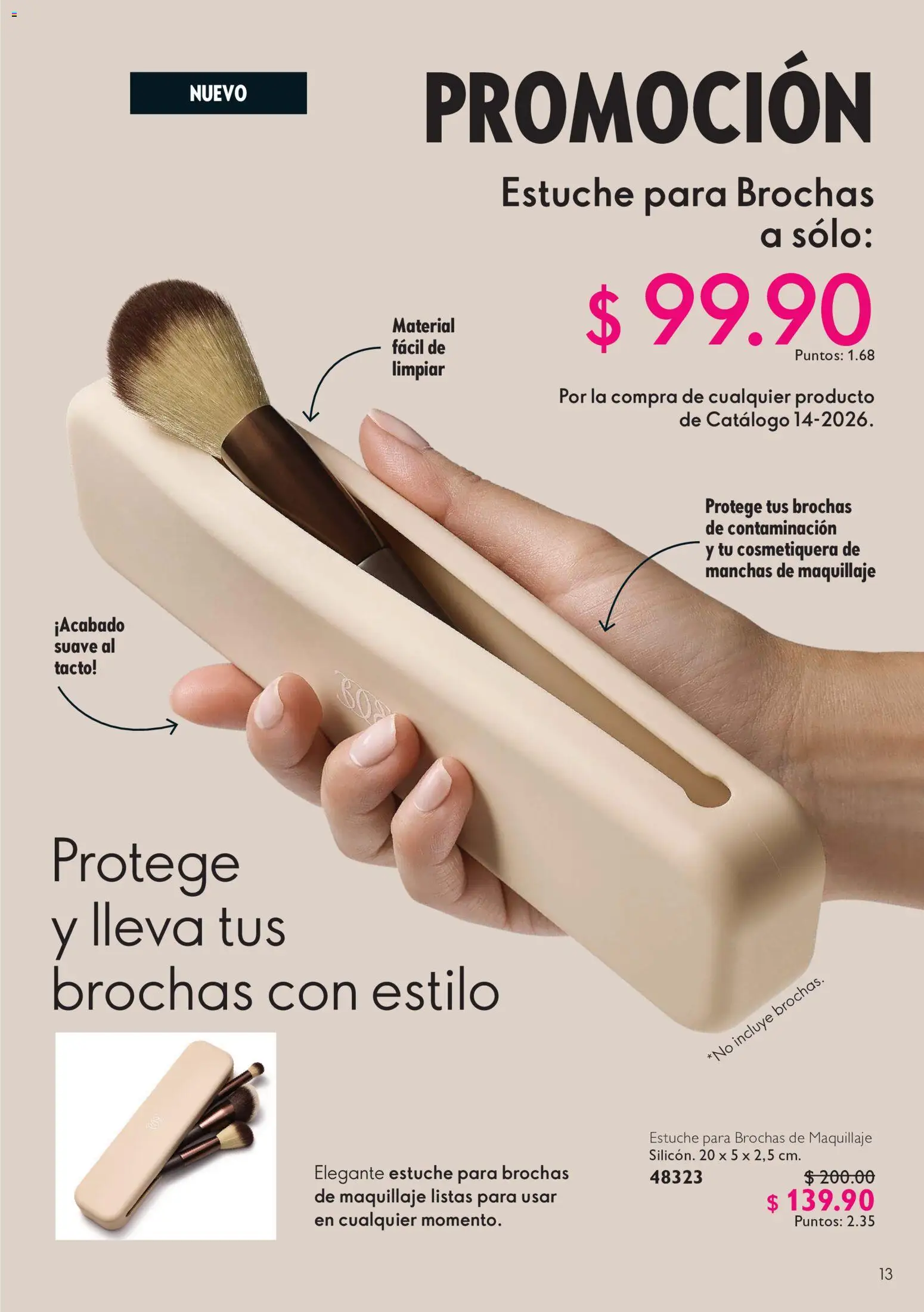 Nuevas ofertas de Oriflame válidas en toda la República Mexicana desde el 03/10/2026. ¡Encuentra las mejores ofertas en Oriflame campaña 14 2026! | Página: 13