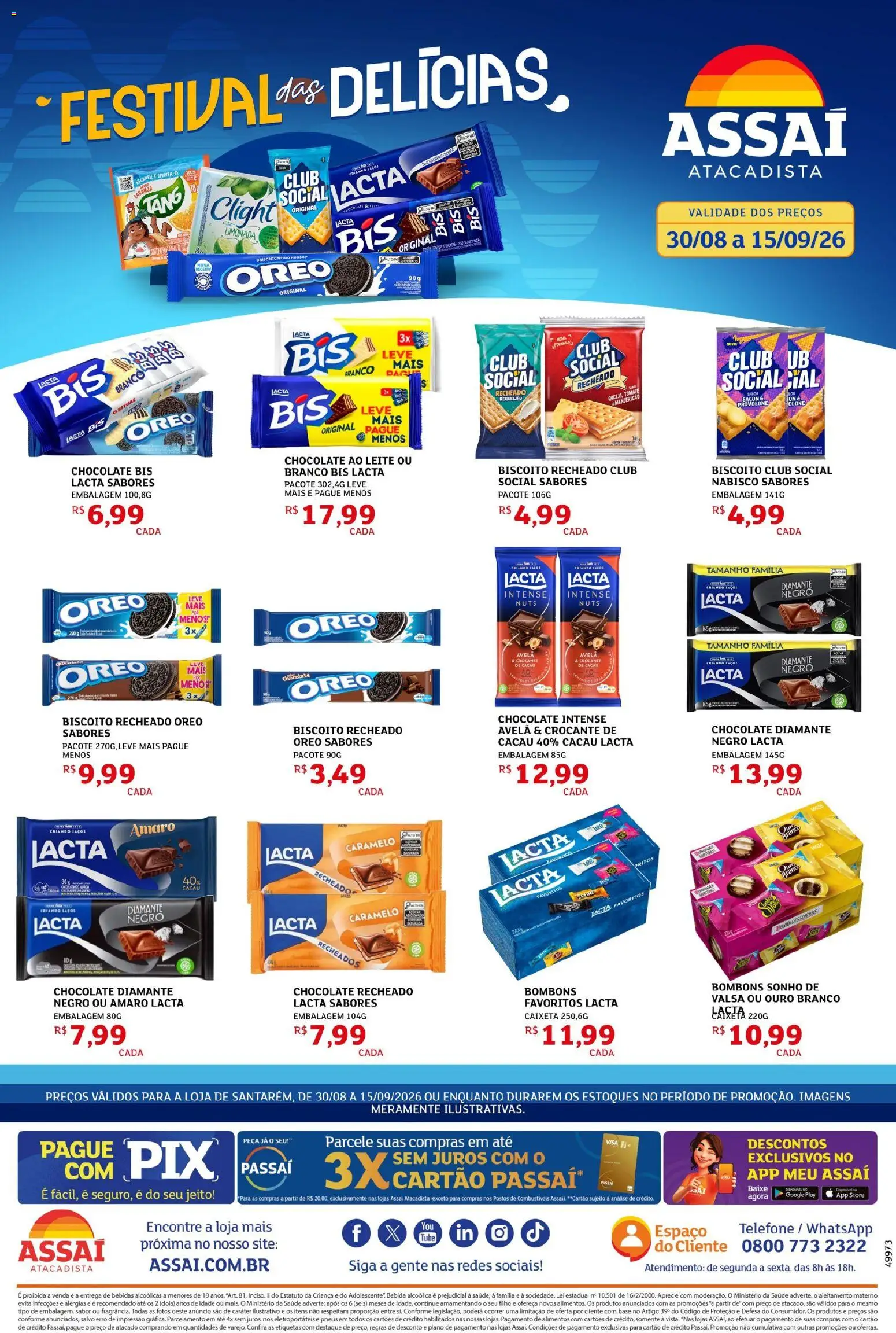 Assaí Atacadista Folheto - válido de 01/09/2026 | Página: 1 | Produtos: Sonho, Bebidas, Pneus, Base
