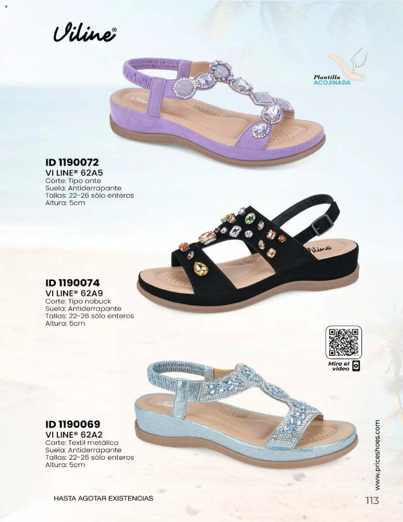 Nuevas ofertas de Price Shoes válidas en toda la República Mexicana desde el 23/06/2026. ¡Encuentra las mejores ofertas en Price Shoes catálogo Sandalias 2026! | Página: 113 | Productos: Video