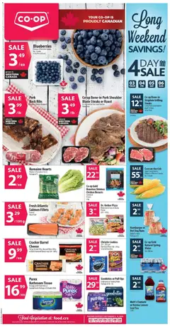 Preview of Co-op Food weekly flyer / circulaire from shop Co-op Food valid from Sep 3, 2026