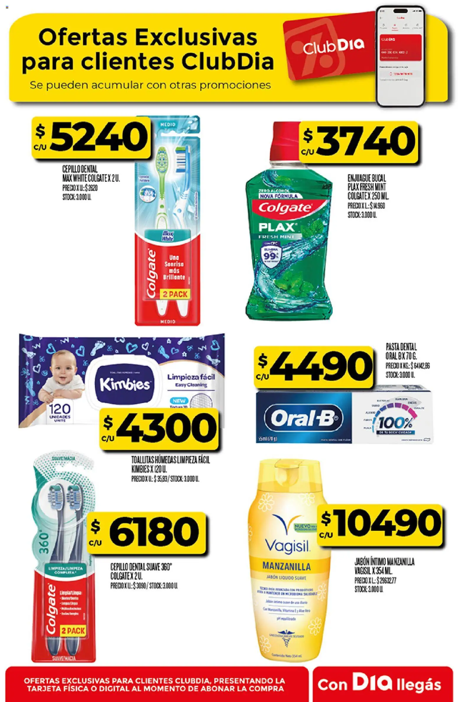 Supermercado DIA Ofertas │ válido desde el 26/08/2026 | Página: 21 | Productos: Jabón líquido, Cepillo, Jabón, Enjuague bucal