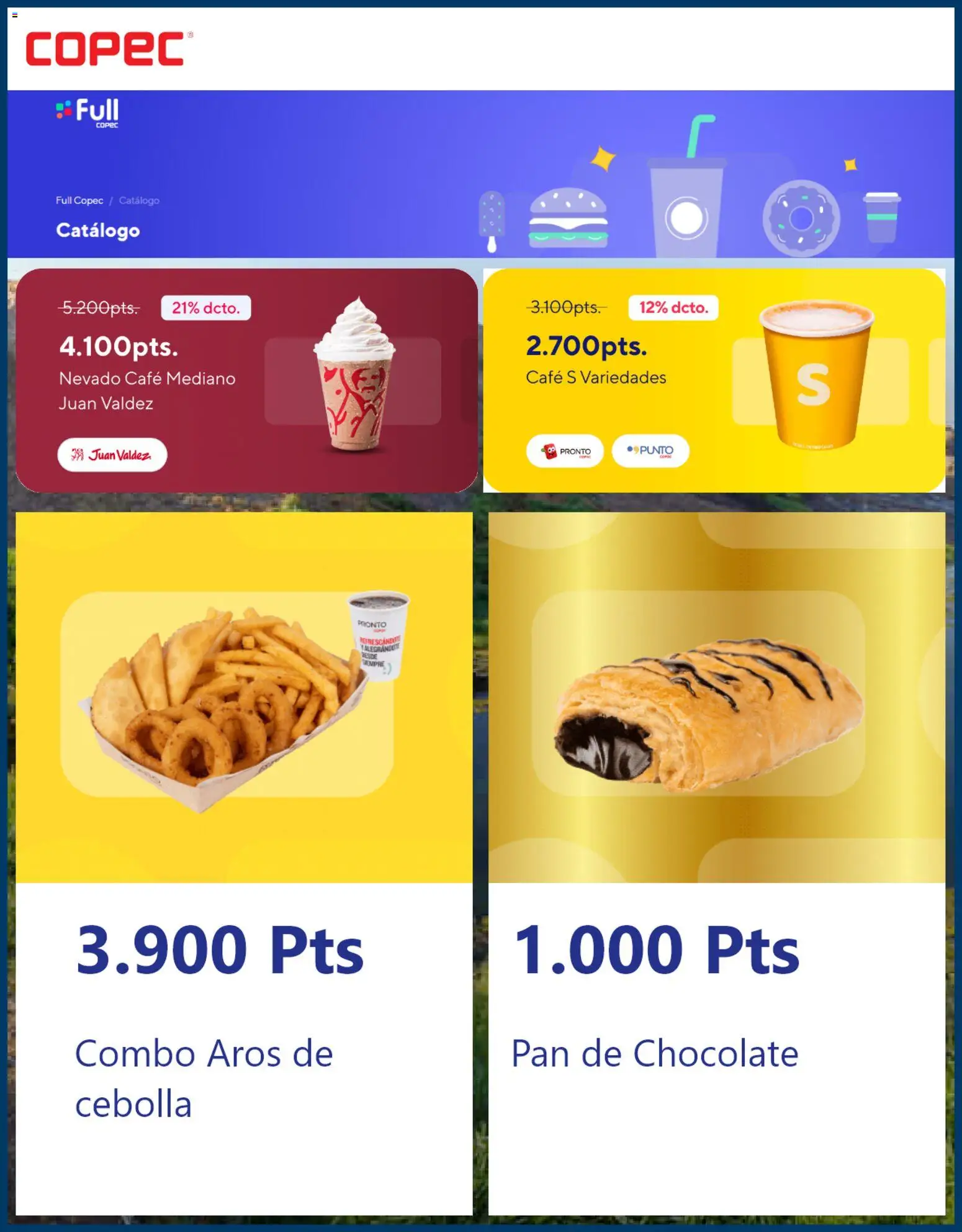 Copec Ofertas │ válido desde el 18.08.2026 | Página: 2 | Productos: Aros, Pan, Chocolate, Cebolla
