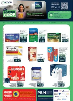 Coop ofertas  Inverno Drogaria - Pré-Visualização do folheto da loja Coop, válido de 06/07/2026