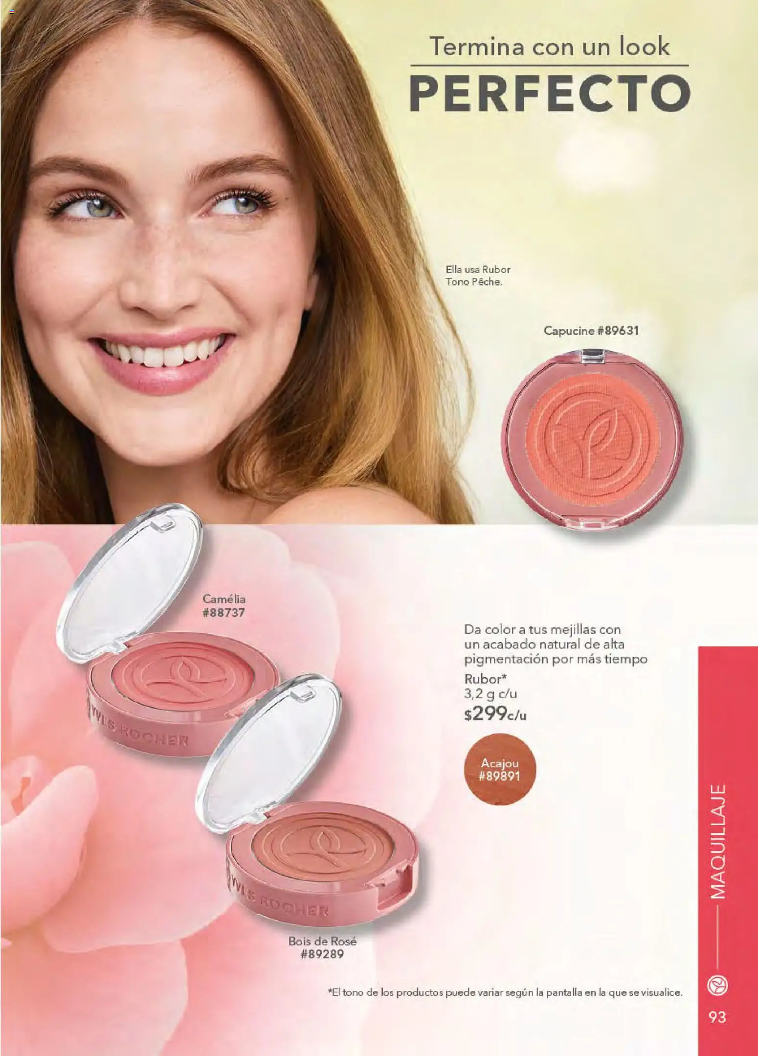 Nuevas ofertas de Yves Rocher válidas en toda la República Mexicana desde el 21.04.2026. ¡Encuentra las mejores ofertas en Yves Rocher campaña 6 2026! | Página: 95 | Productos: Maquillaje, Rubor