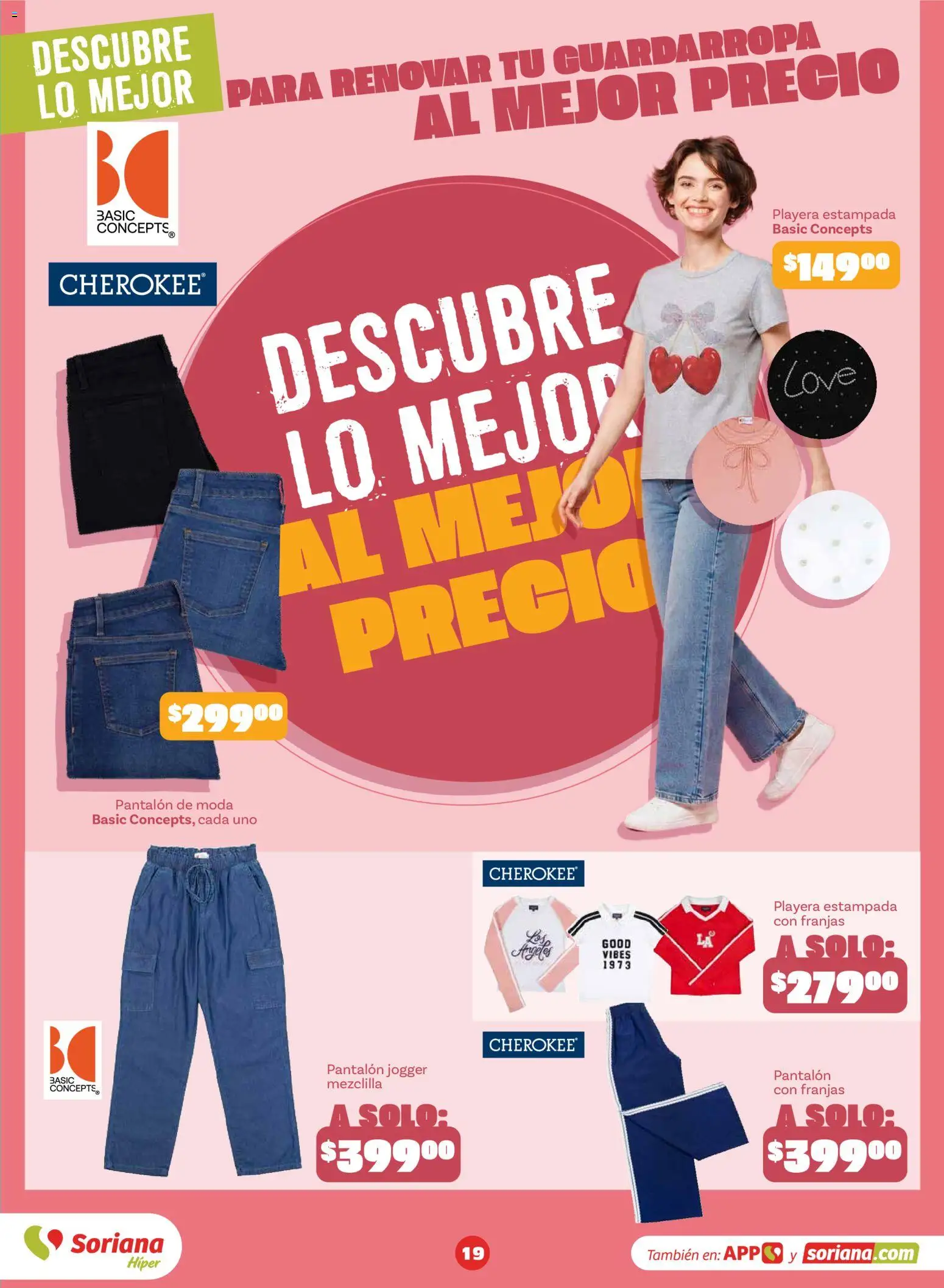 Nuevas ofertas de Soriana válidas en toda la República Mexicana desde el 31/08/2026. ¡Encuentra las mejores ofertas en Soriana Descubre lo mejor al mejor precio Híper Nacional! | Página: 20 | Productos: Playera, Guardarropa