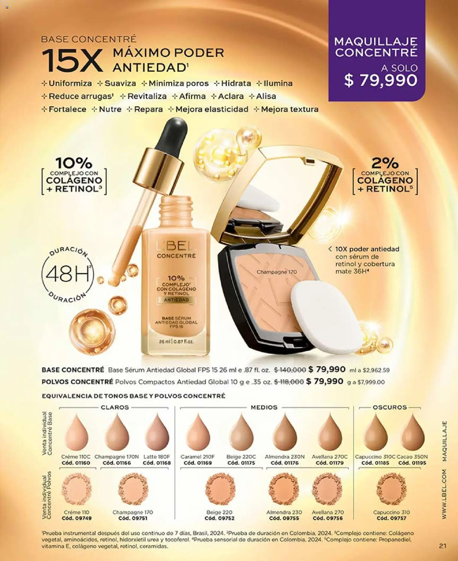 L'Bel revista - valida desde el 13.04.2026 | Página: 23 | Productos: Almendra, Individual, Serum, Maquillaje