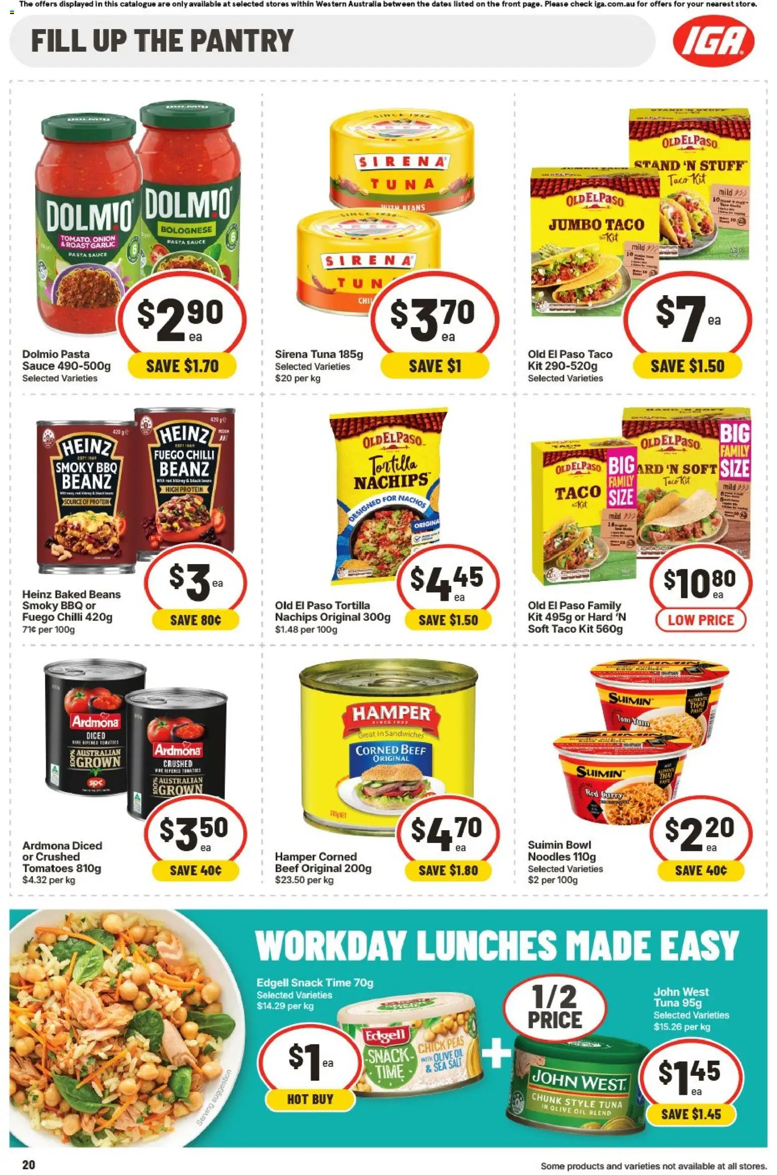 IGA catalogue - valid from 21/10/2026 | Page: 20