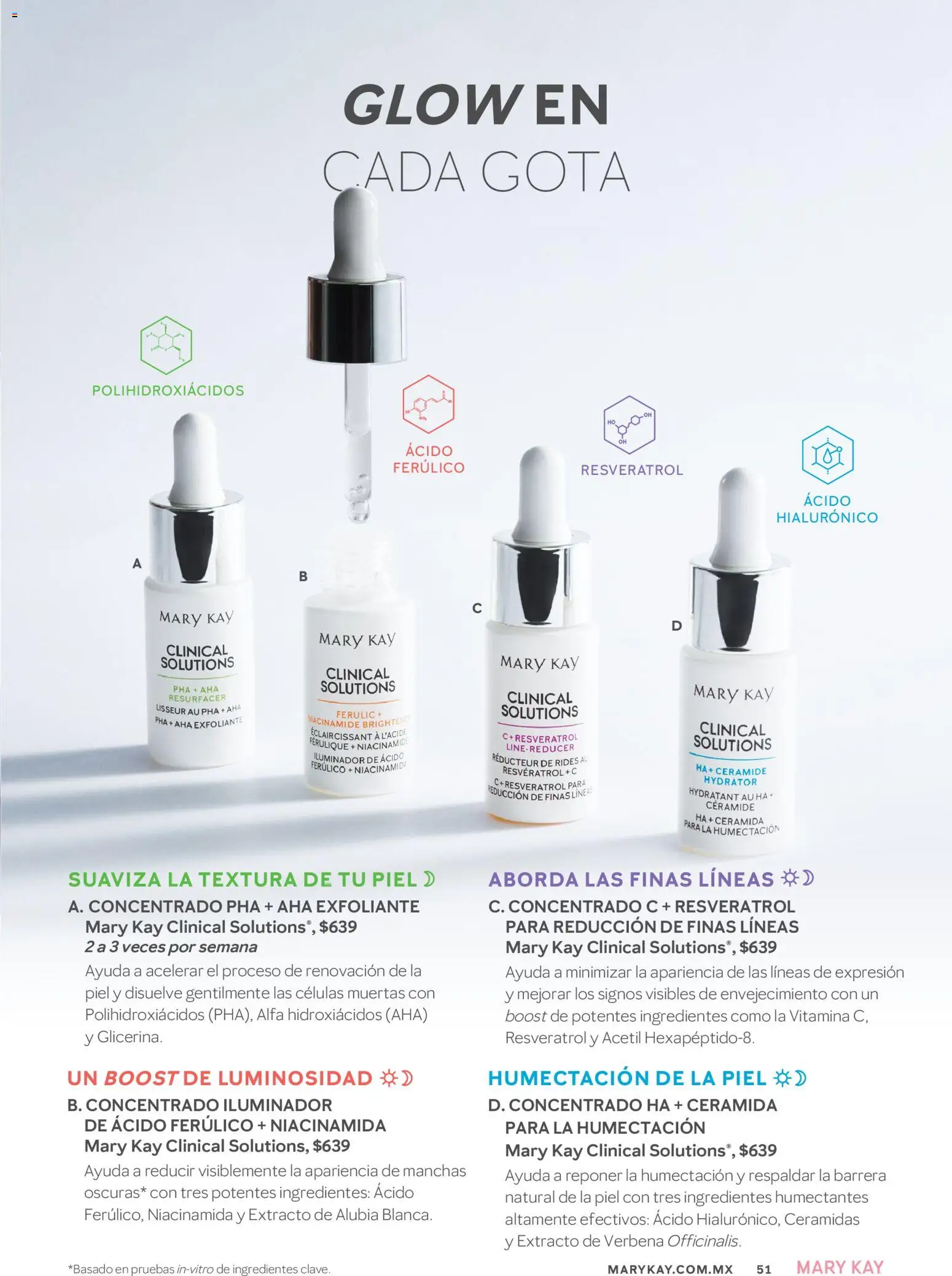Nuevas ofertas de Mary Kay válidas en toda la República Mexicana desde el 01.04.2026. ¡Encuentra las mejores ofertas en Catálogo Mary Kay Abril 2026! | Página: 51 | Productos: Iluminador