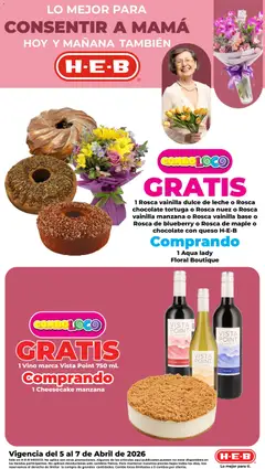 Vista previa de H-E-B folleto, nuevo folleto de la tienda, válido en México a partir del 05.05.2026