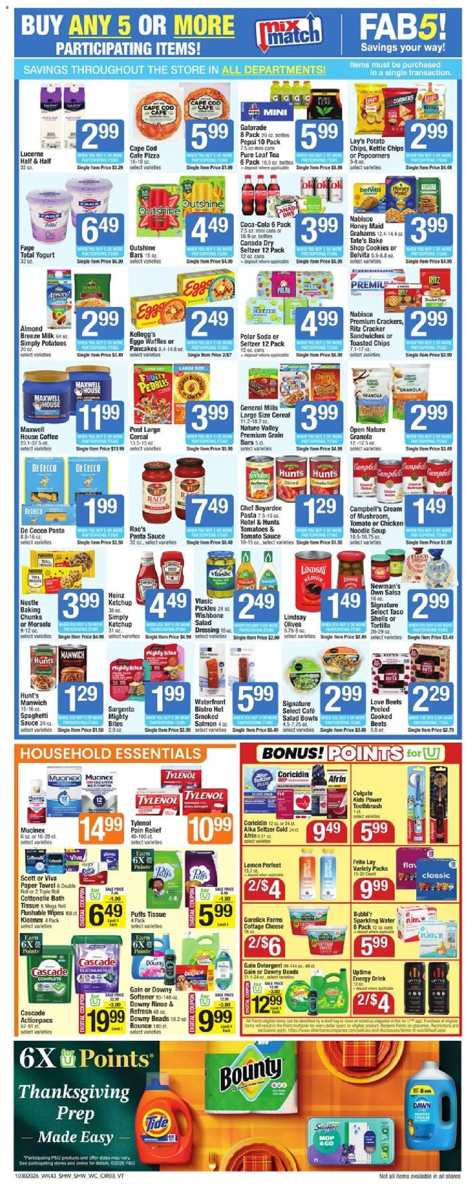 Shaw's Weekly Ad - valid from 10/30/2026 | Page: 3