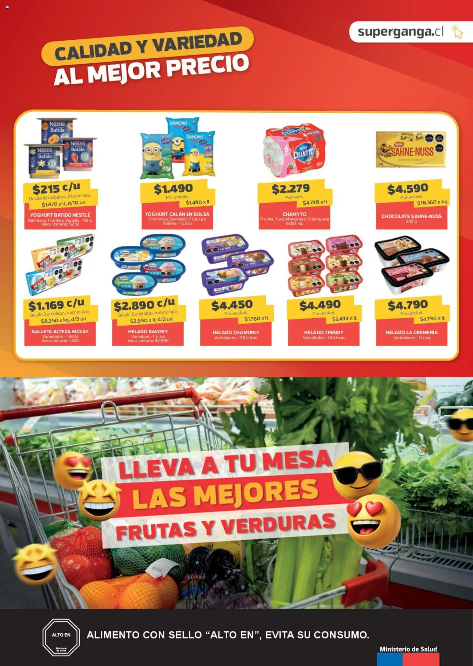 Super Ganga Ofertas │ válido desde el 08.07.2026 | Página: 7 | Productos: Bolsa, Chocolate, Frutilla, Helado