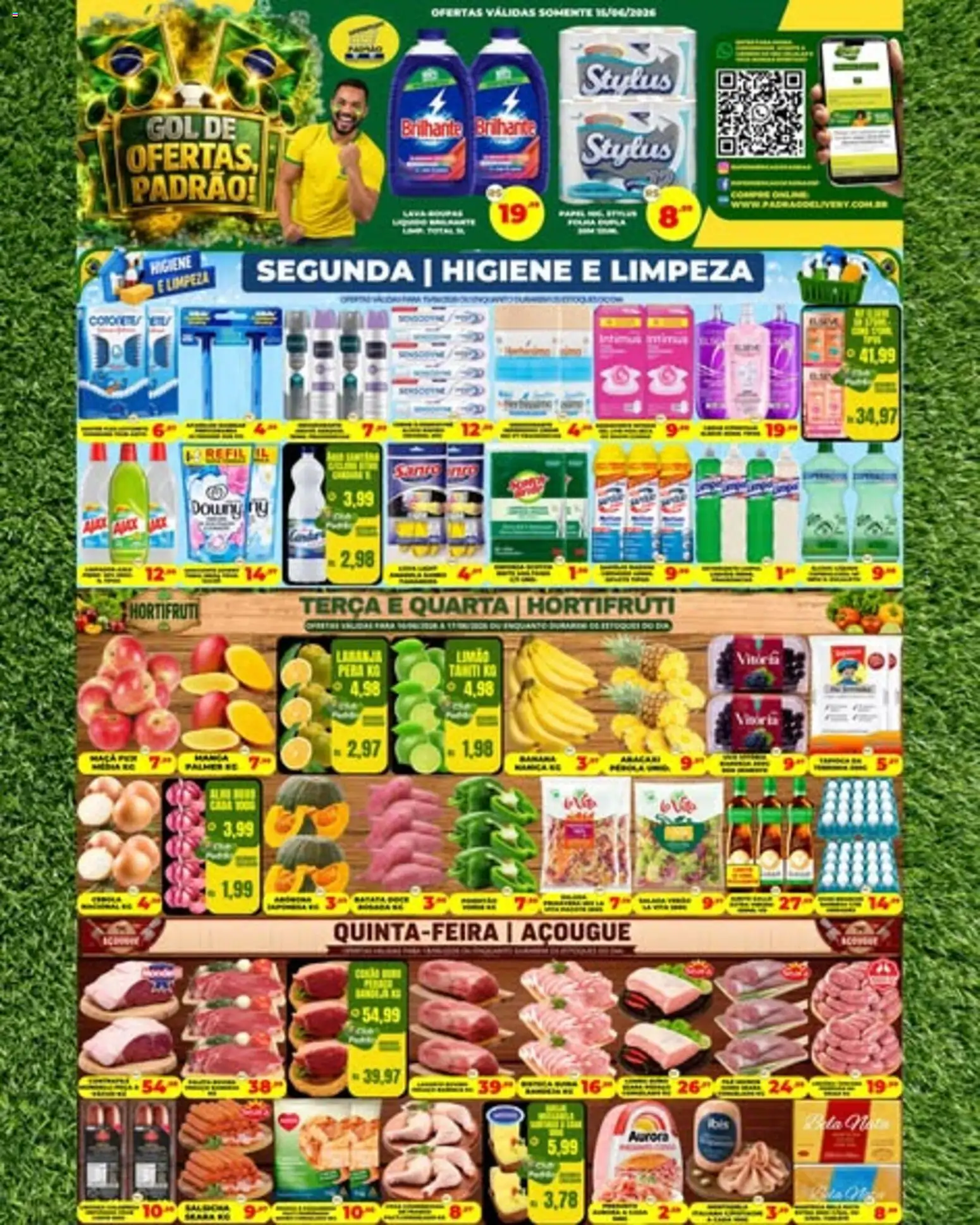 Supermercado Padrão Folheto - válido de 15.06.2026 | Página: 1 | Produtos: Pera