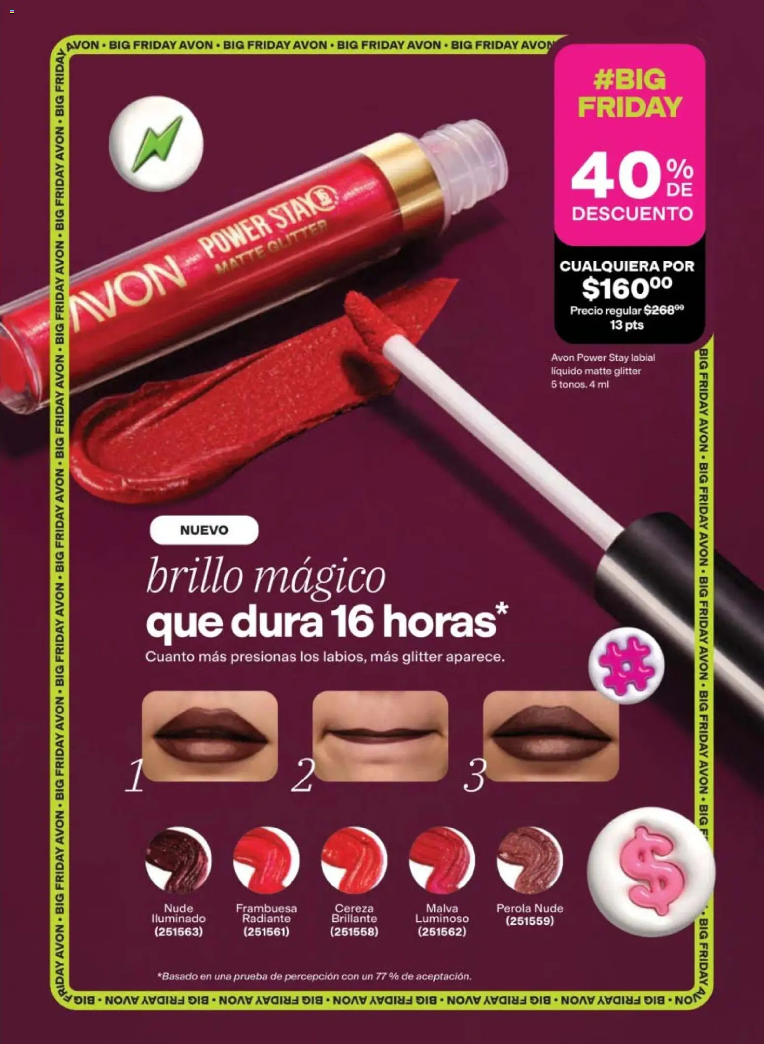Nuevas ofertas de AVON válidas en toda la República Mexicana desde el 05/10/2026. ¡Encuentra las mejores ofertas en AVON campaña 16 2026! | Página: 40