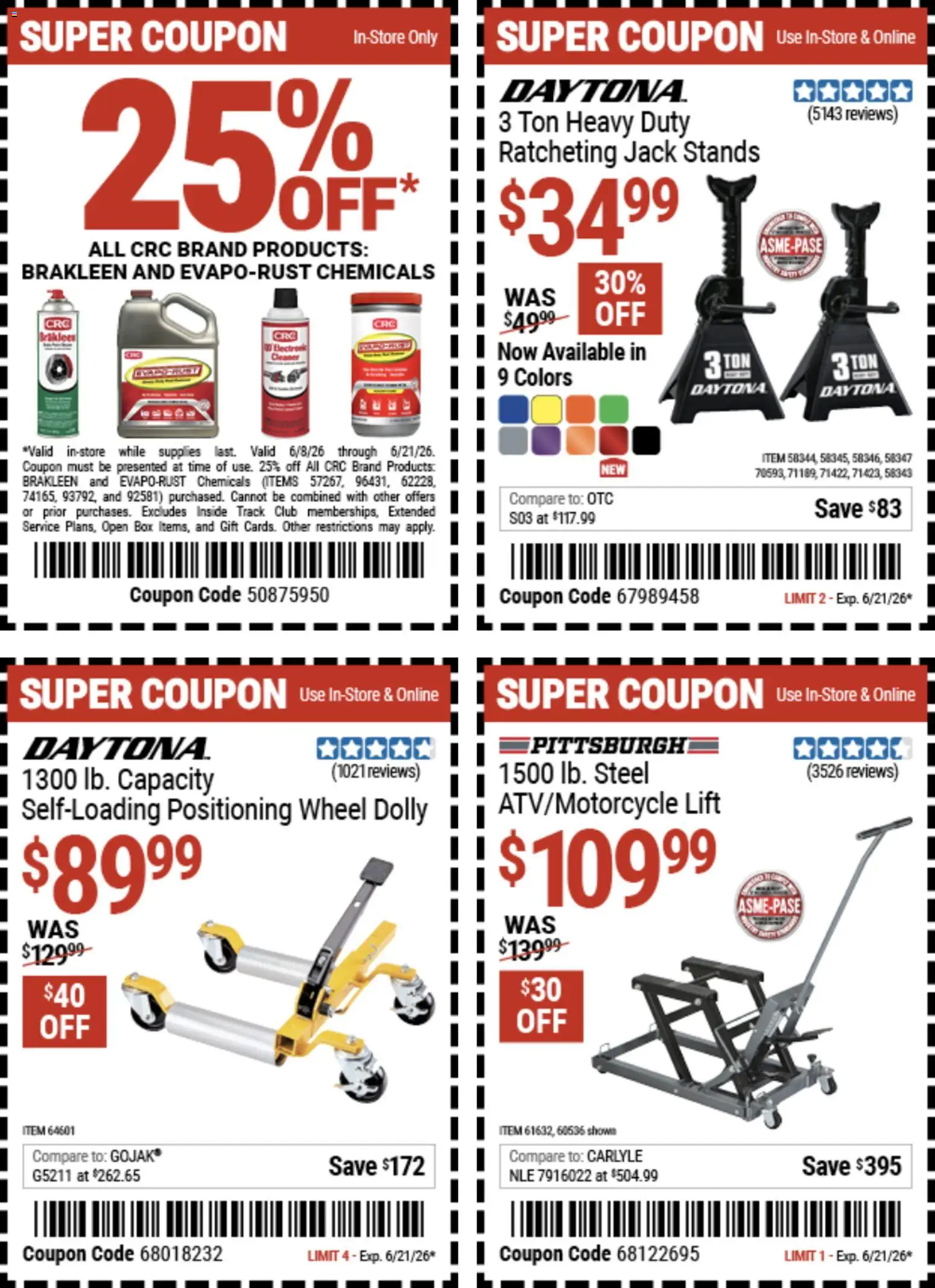 Harbor Freight Weekly Ad - valid from 08.06.2026 | Page: 15 | Products: Box