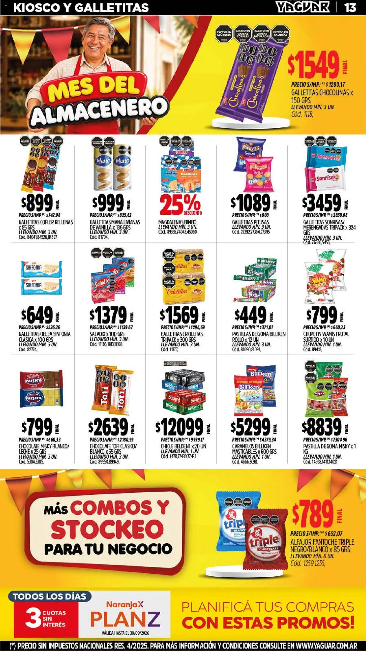 Yaguar - Oferta Semanal Parque Chacabuco │ válido desde el 07/09/2026 | Página: 13