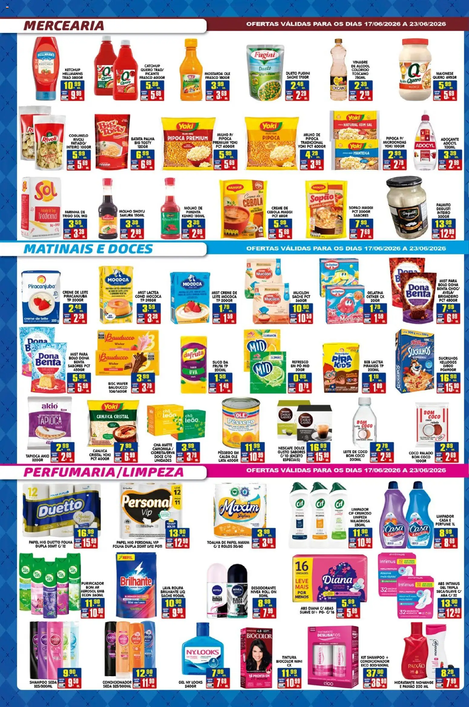 Higa's Supermercado Folheto - válido de 17.06.2026 | Página: 2 | Produtos: Coco, Ketchup, Maionese, Leite de coco