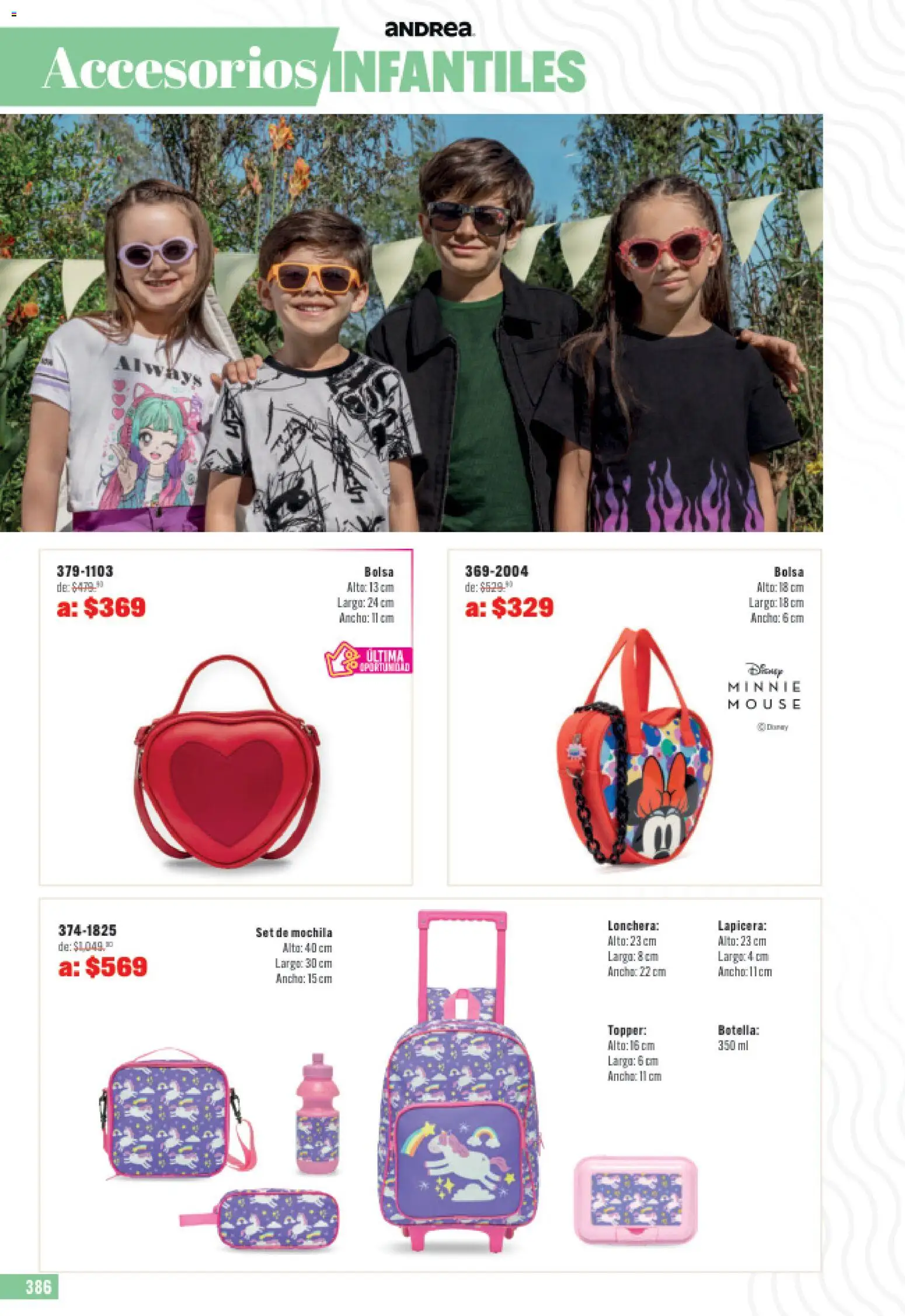 Nuevas ofertas de Andrea válidas en toda la República Mexicana desde el 31.05.2026. ¡Encuentra las mejores ofertas en Andrea catálogo Outlet! | Página: 386