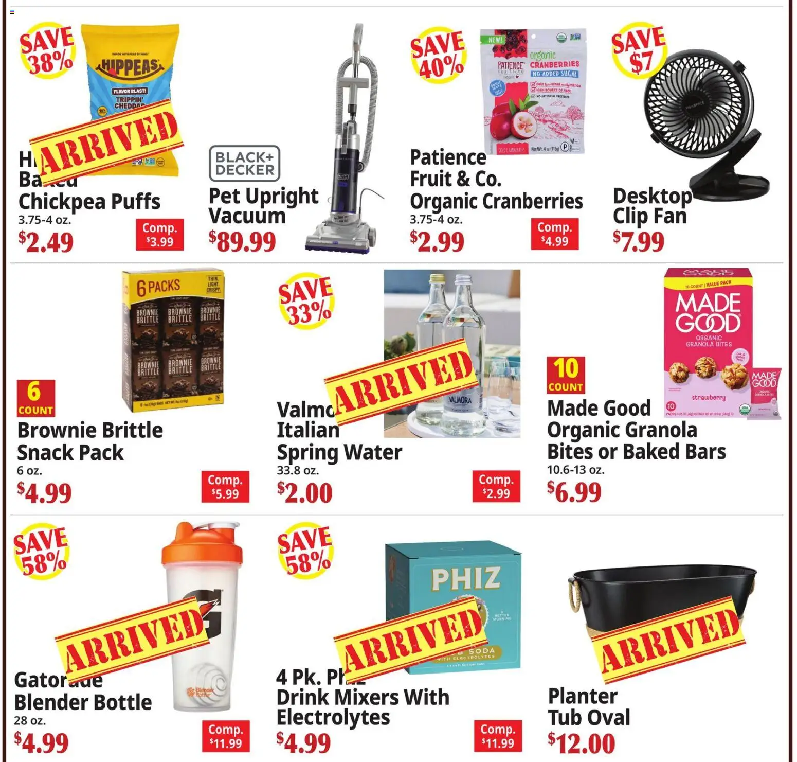 Ocean State Job Lot Ad - valid from 07/23/2026 | Page: 4 | Products: Clip, Blender, Water, Desktop