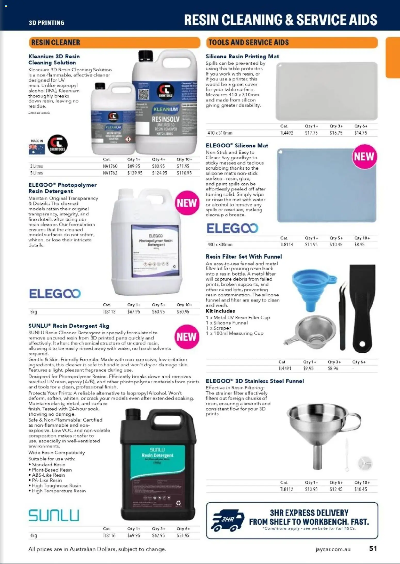 Jaycar catalogue - valid from 31/08/2026 | Page: 49 | Products: Scraper, Cleaner, Printer, Safe