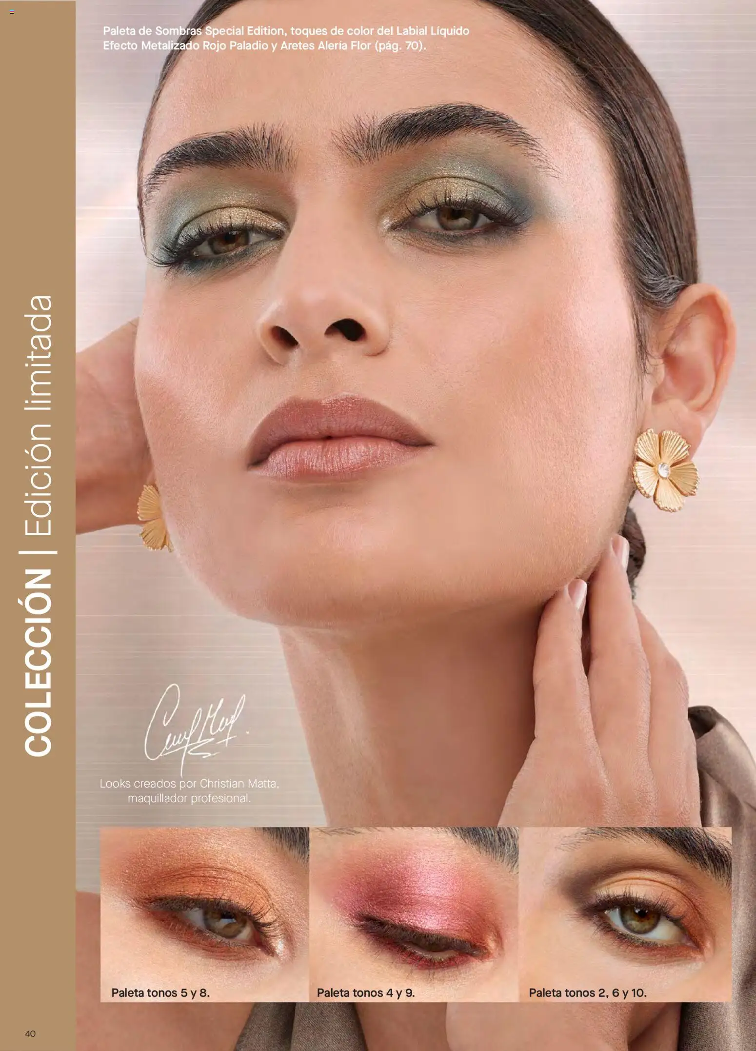 Yanbal revista - valida desde el 20/06/2026 | Página: 40 | Productos: Aretes