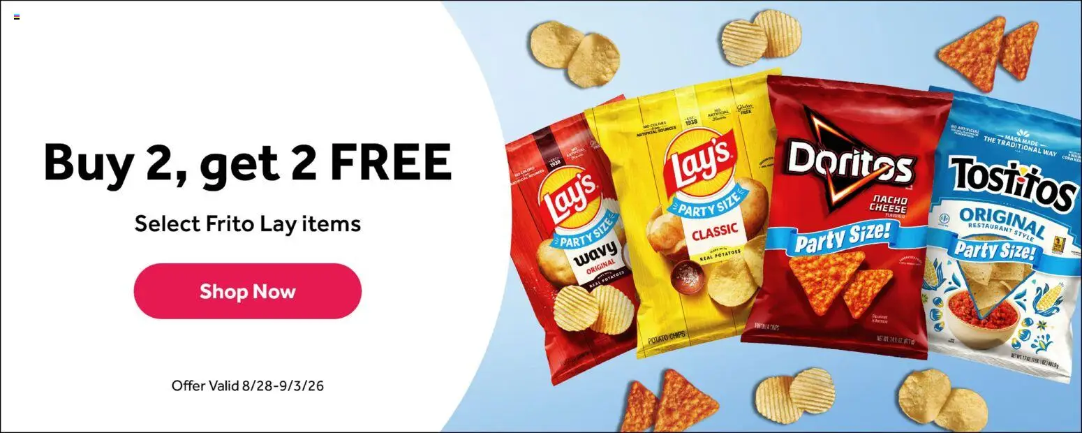 Stop & Shop Weekly Circular - NY - valid from 08/28/2026 | Page: 2 | Products: Potato chips, Cheese, Chips, Potatoes