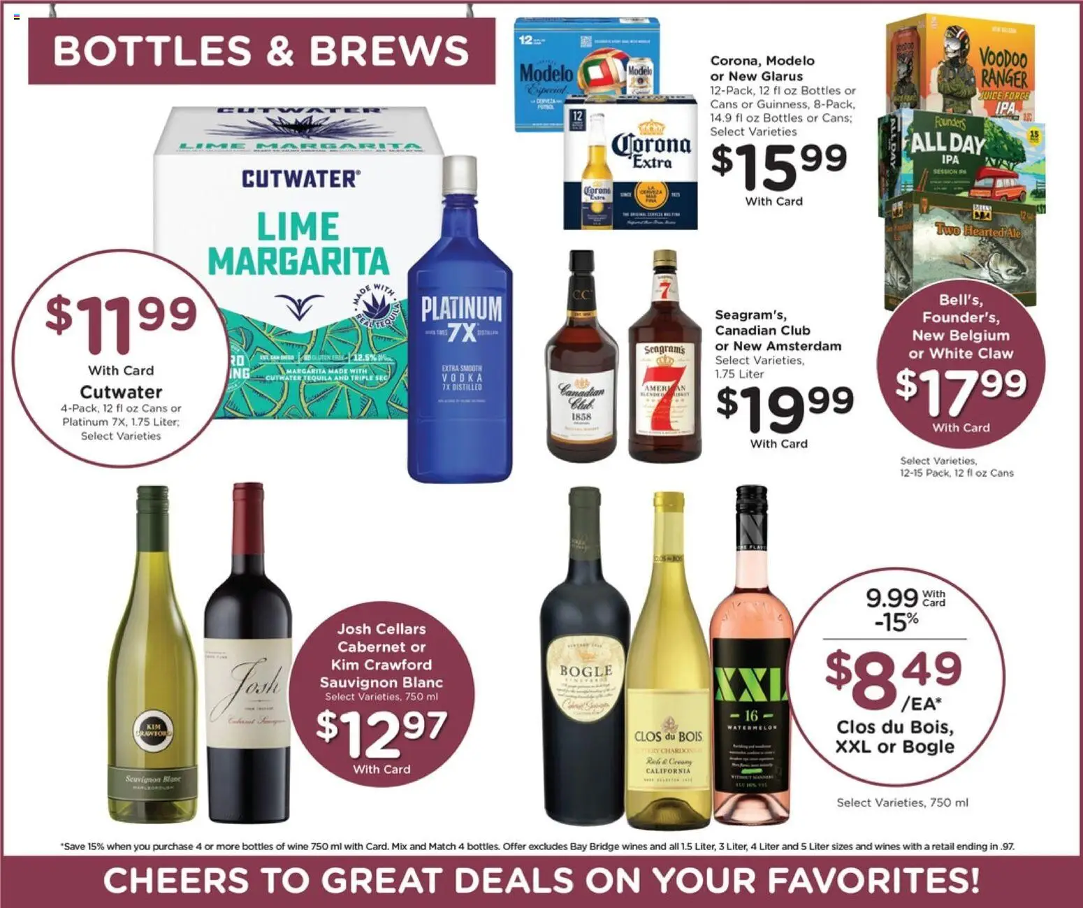 Pick ‘n Save Weekly Ad - valid from 03.06.2026 | Page: 13 | Products: Wine, Vodka, Water, Watermelon