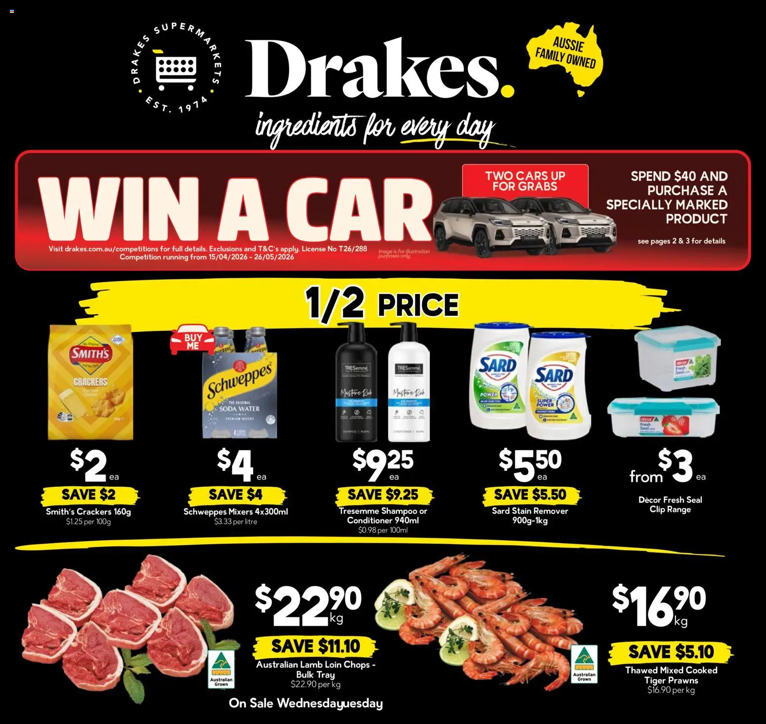 Drakes catalogue - valid from 13.05.2026 | Page: 20 | Products: Conditioner, Stain remover, Water, Clip