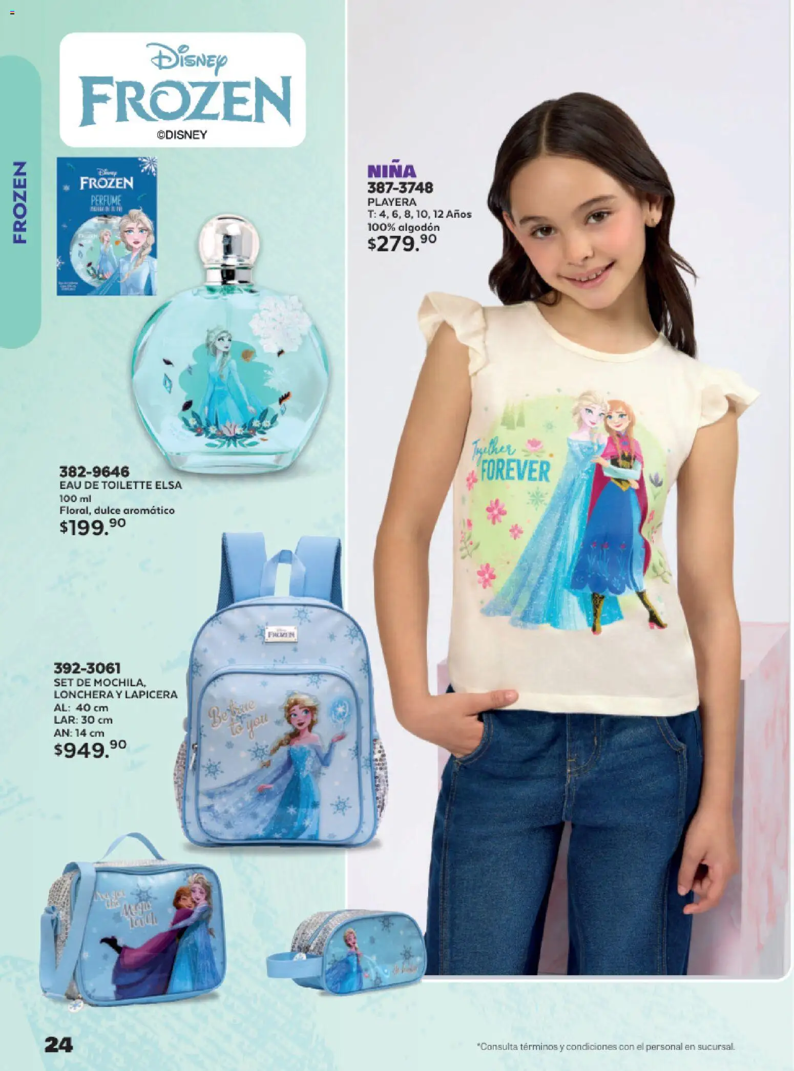 Nuevas ofertas de Andrea válidas en toda la República Mexicana desde el 24.05.2026. ¡Encuentra las mejores ofertas en Andrea catálogo Lo más divertindo en ropa! | Página: 24 | Productos: Algodón, Playera, Perfume, Eau de toilette