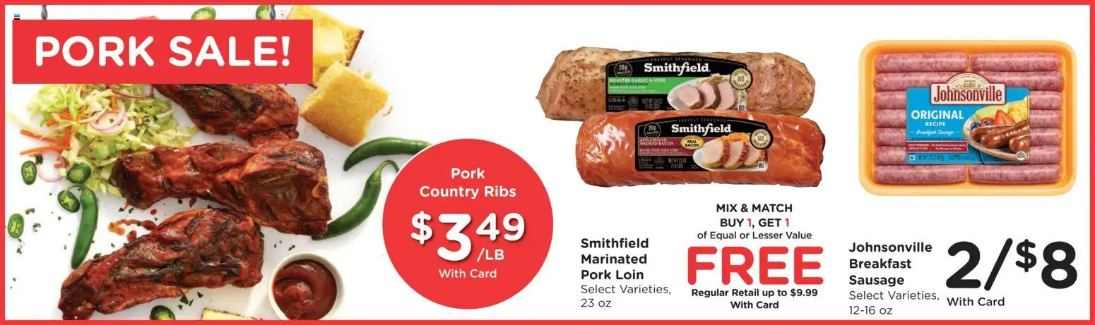 Dillons Weekly Ad - valid from 07/08/2026 | Page: 11 | Products: Pork, Sausage, Garlic